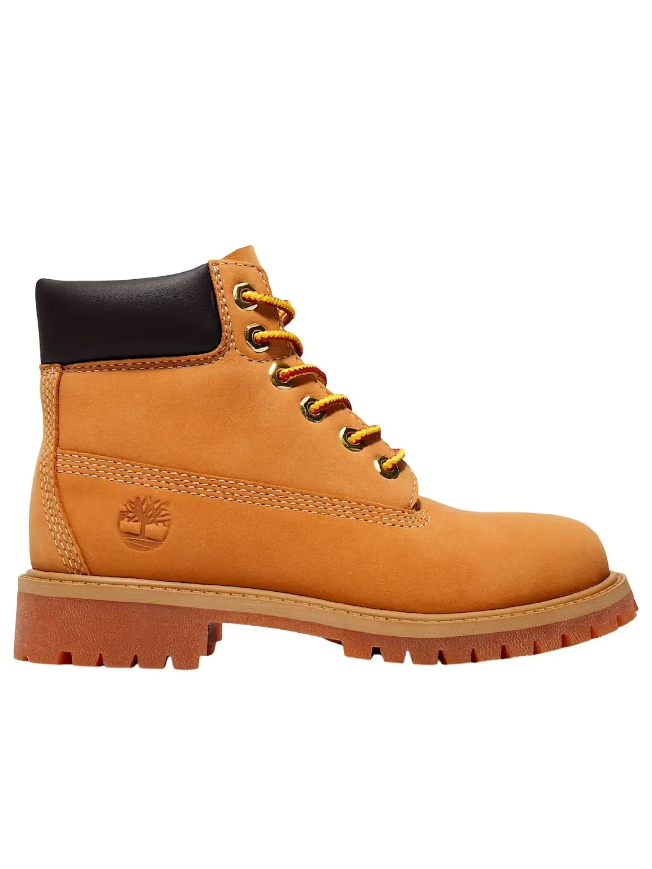 Кроссовки (PS) Timberland 6 Inch Premium Boot 'Wheat' — изображение 2 из 6, коричневый