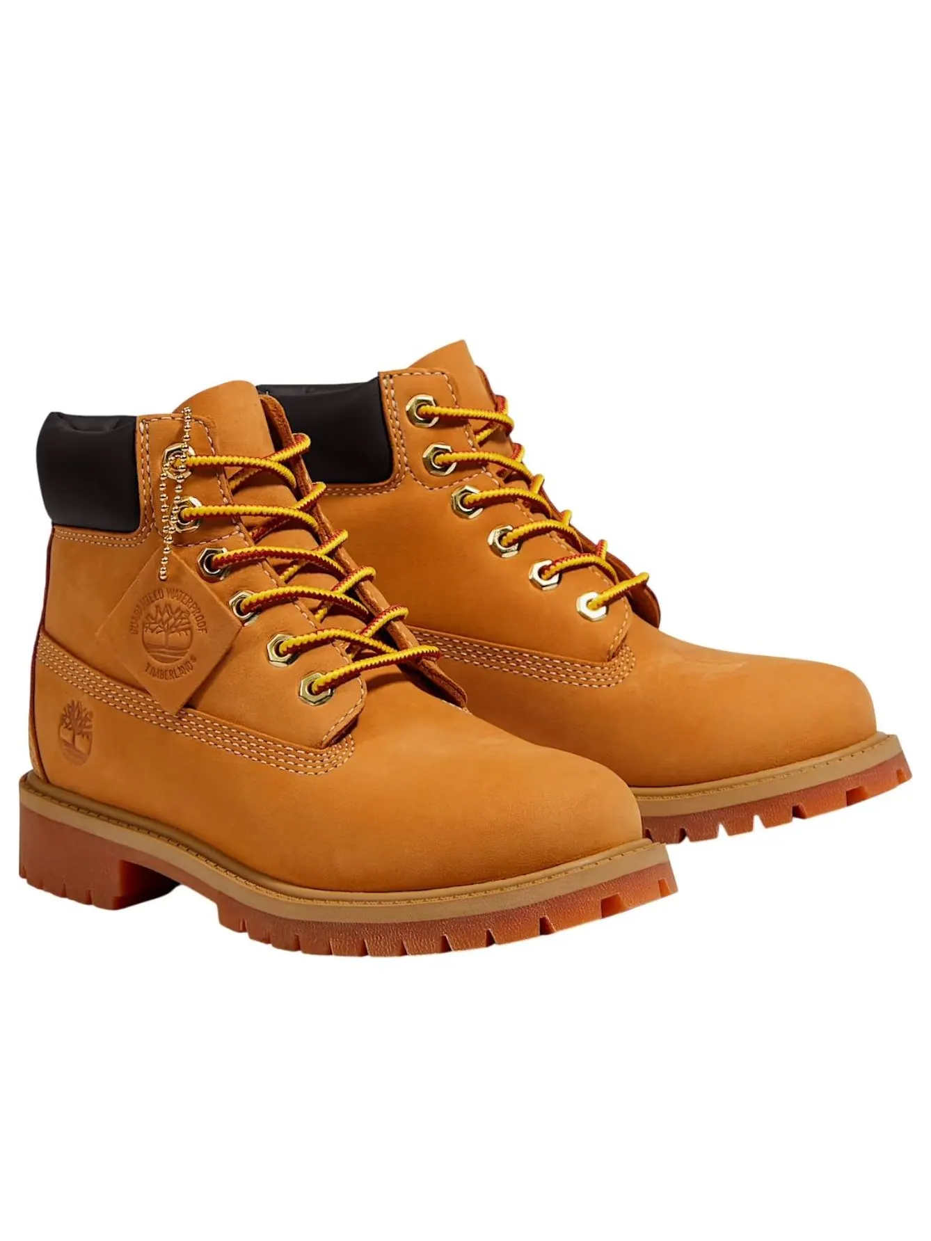 Кроссовки (PS) Timberland 6 Inch Premium Boot 'Wheat' — изображение 4 из 6, коричневый