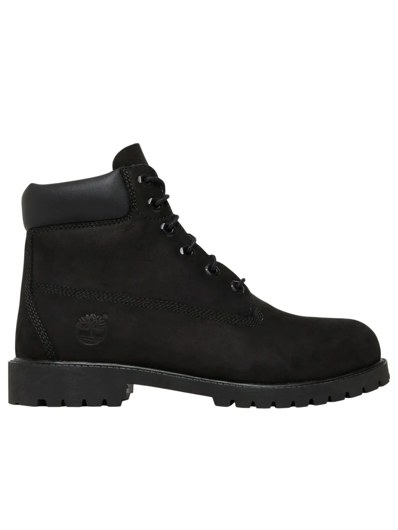 Ботинки (GS) Timberland 6 Inch Premium Boot 'Black Nubuck' — изображение 2 из 5, черный