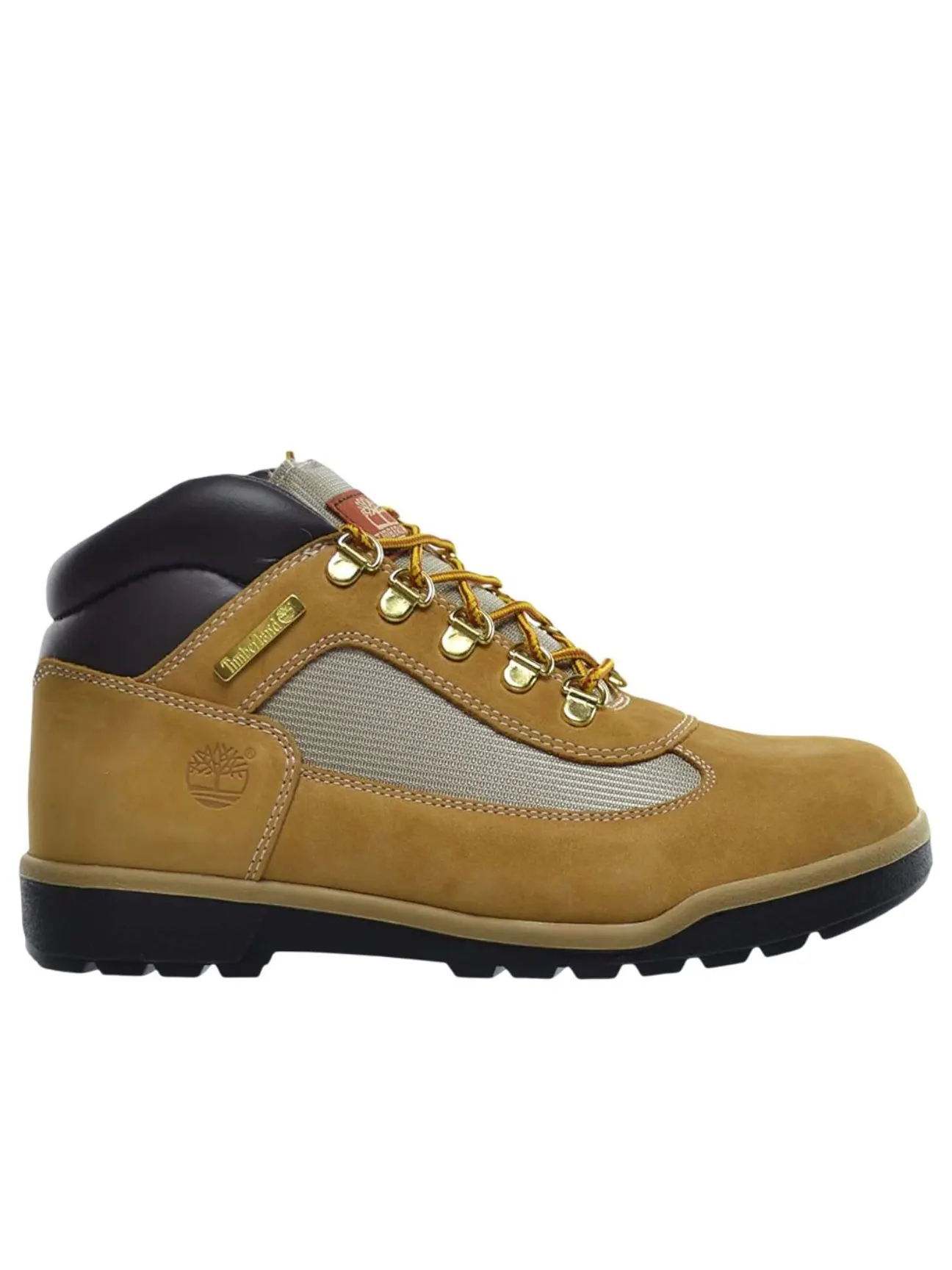 (GS) Ботинки Timberland Field Boot Mid Lace Up 'Wheat' — изображение 2 из 5, пшеница