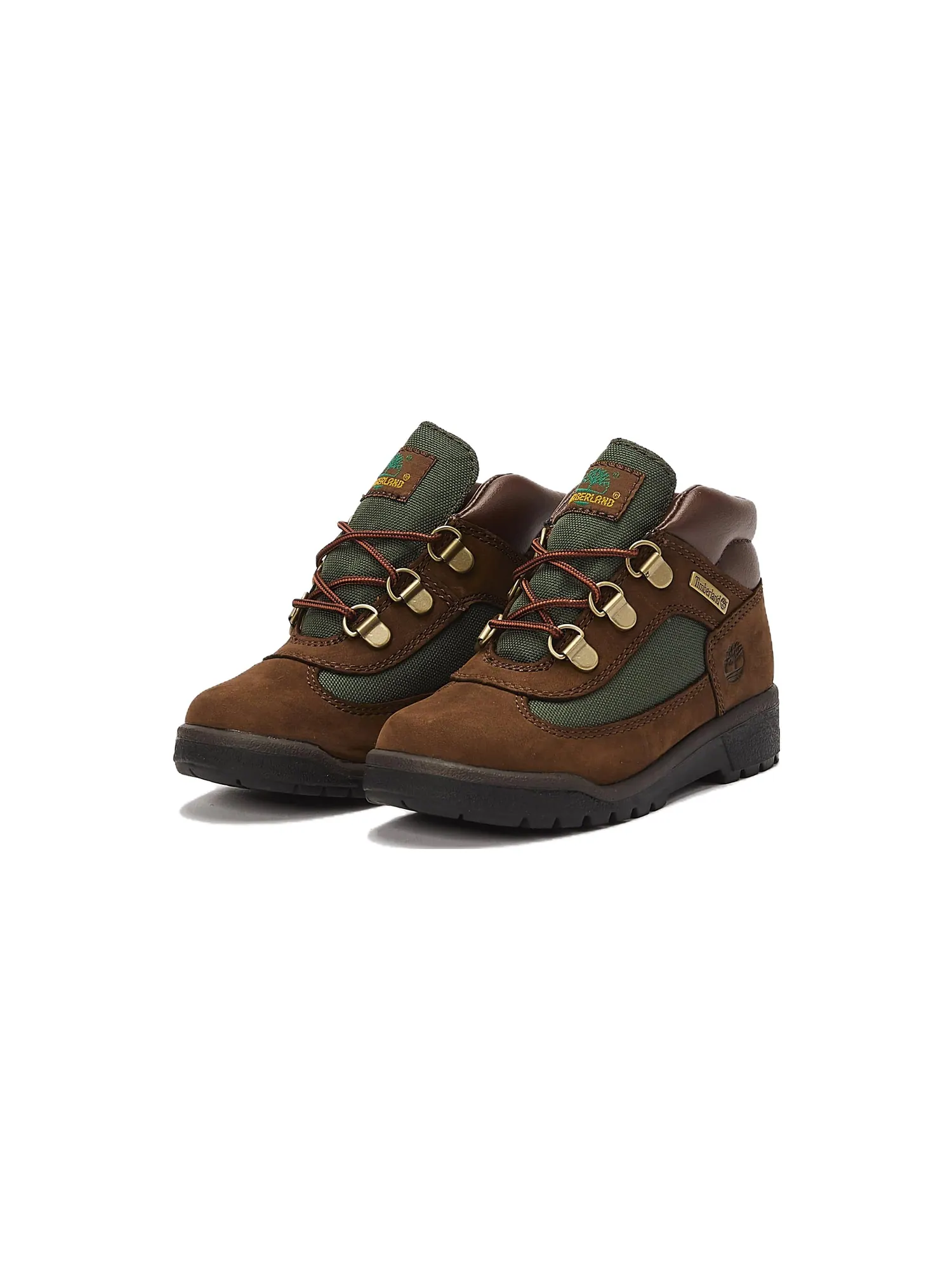 (TD) Ботинки Timberland Field Boot Mid 'Dark Brown' — изображение 4 из 6, коричневый