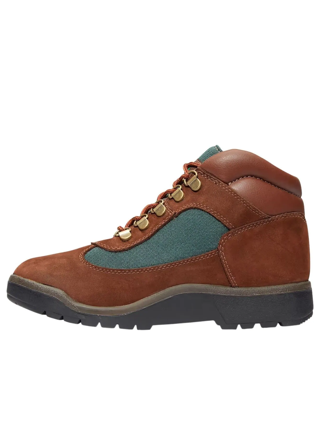 (GS) Ботинки Timberland Field Boot Mid 'Dark Brown' — изображение 1 из 6, коричневый