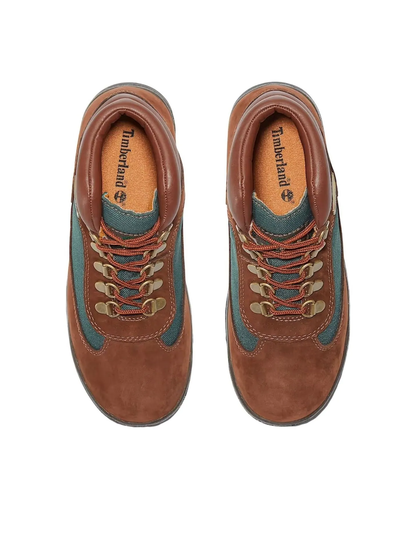 (GS) Ботинки Timberland Field Boot Mid 'Dark Brown' — изображение 3 из 6, коричневый