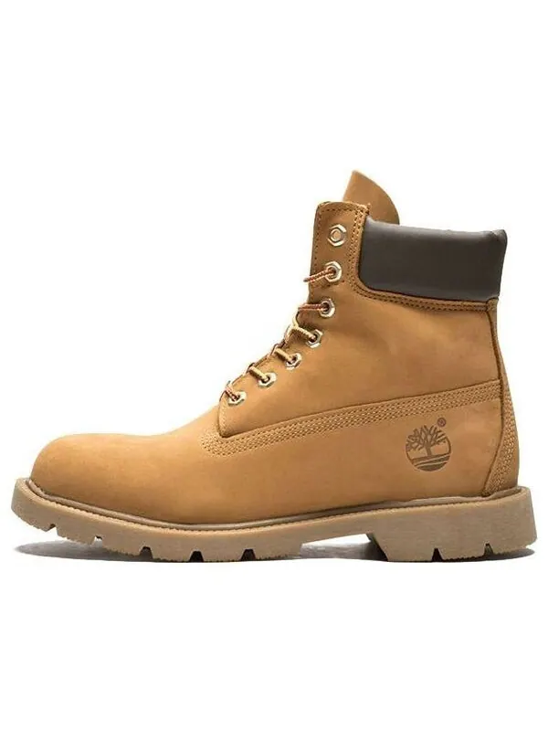 Кроссовки classic 6 inch waterproof boot 'wheat nubuck' Timberland — изображение 1 из 4, желтый/черный