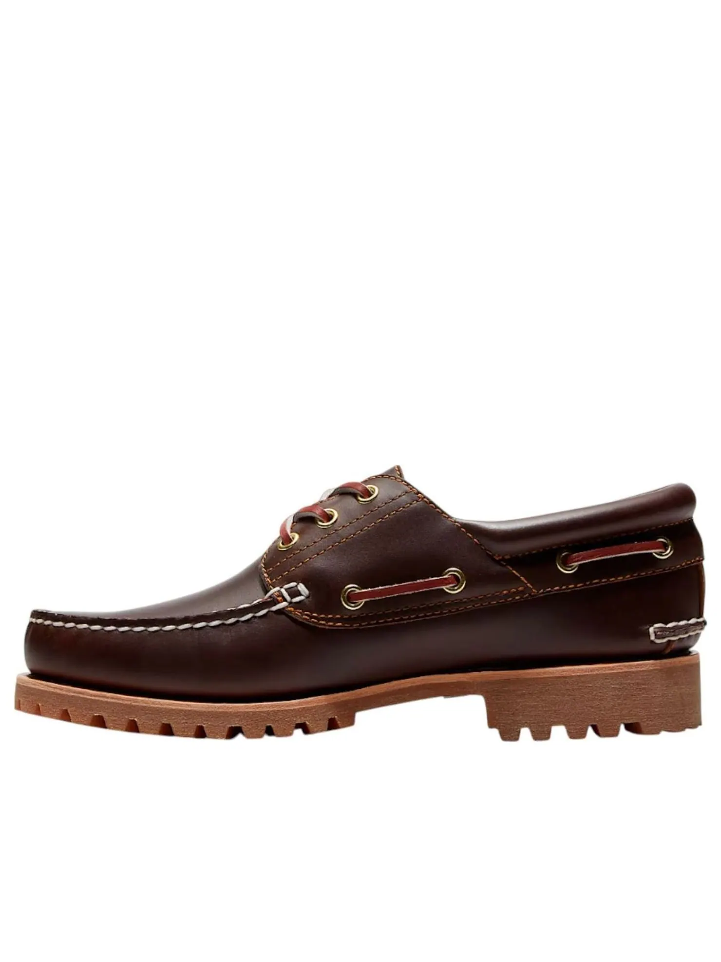 Кроссовки Timberland Classic 3-Eye Boat Wide 'Brown' — изображение 1 из 6, коричневый
