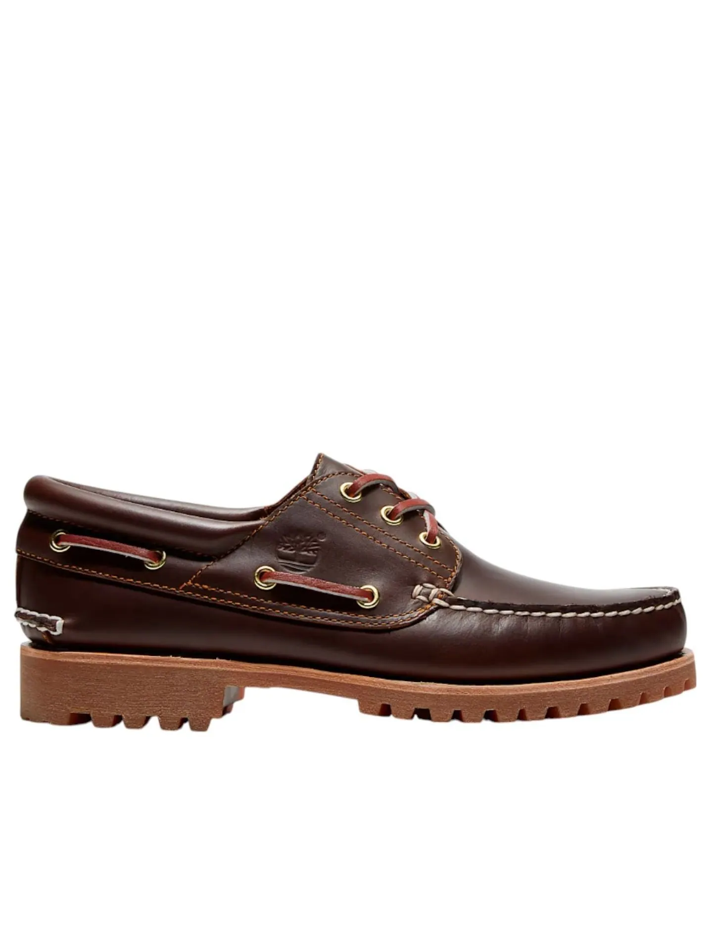 Кроссовки Timberland Classic 3-Eye Boat Wide 'Brown' — изображение 2 из 6, коричневый