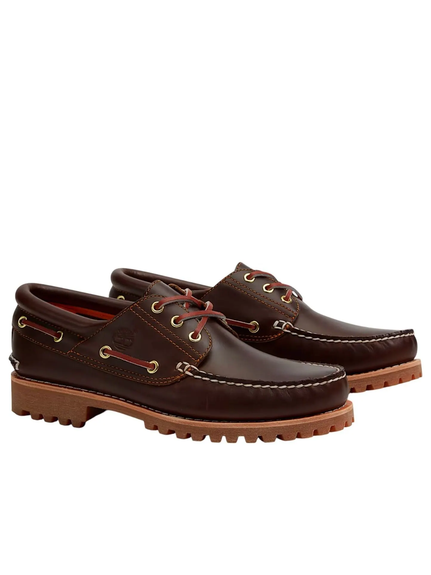Кроссовки Timberland Classic 3-Eye Boat Wide 'Brown' — изображение 3 из 6, коричневый