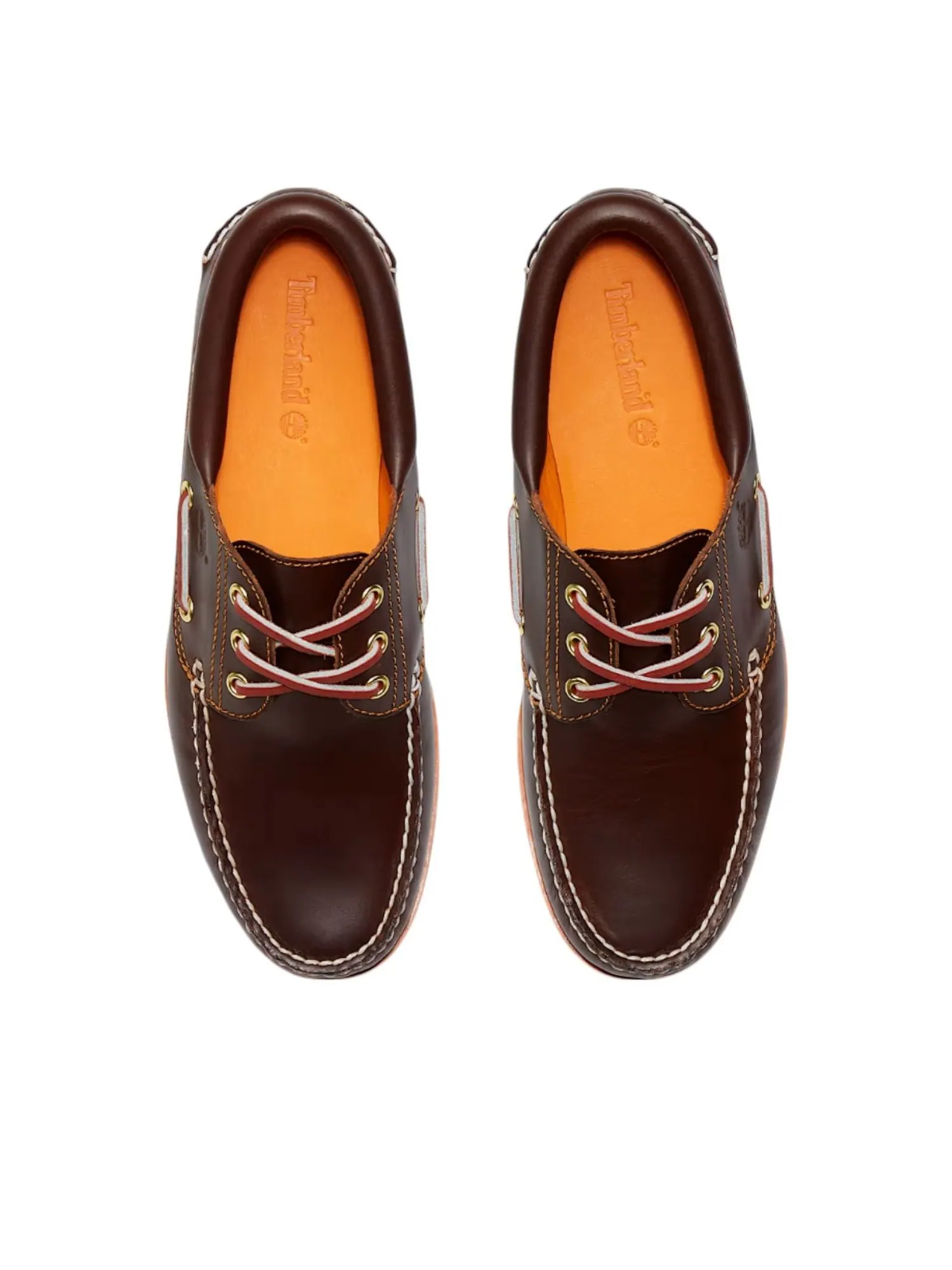 Кроссовки Timberland Classic 3-Eye Boat Wide 'Brown' — изображение 5 из 6, коричневый