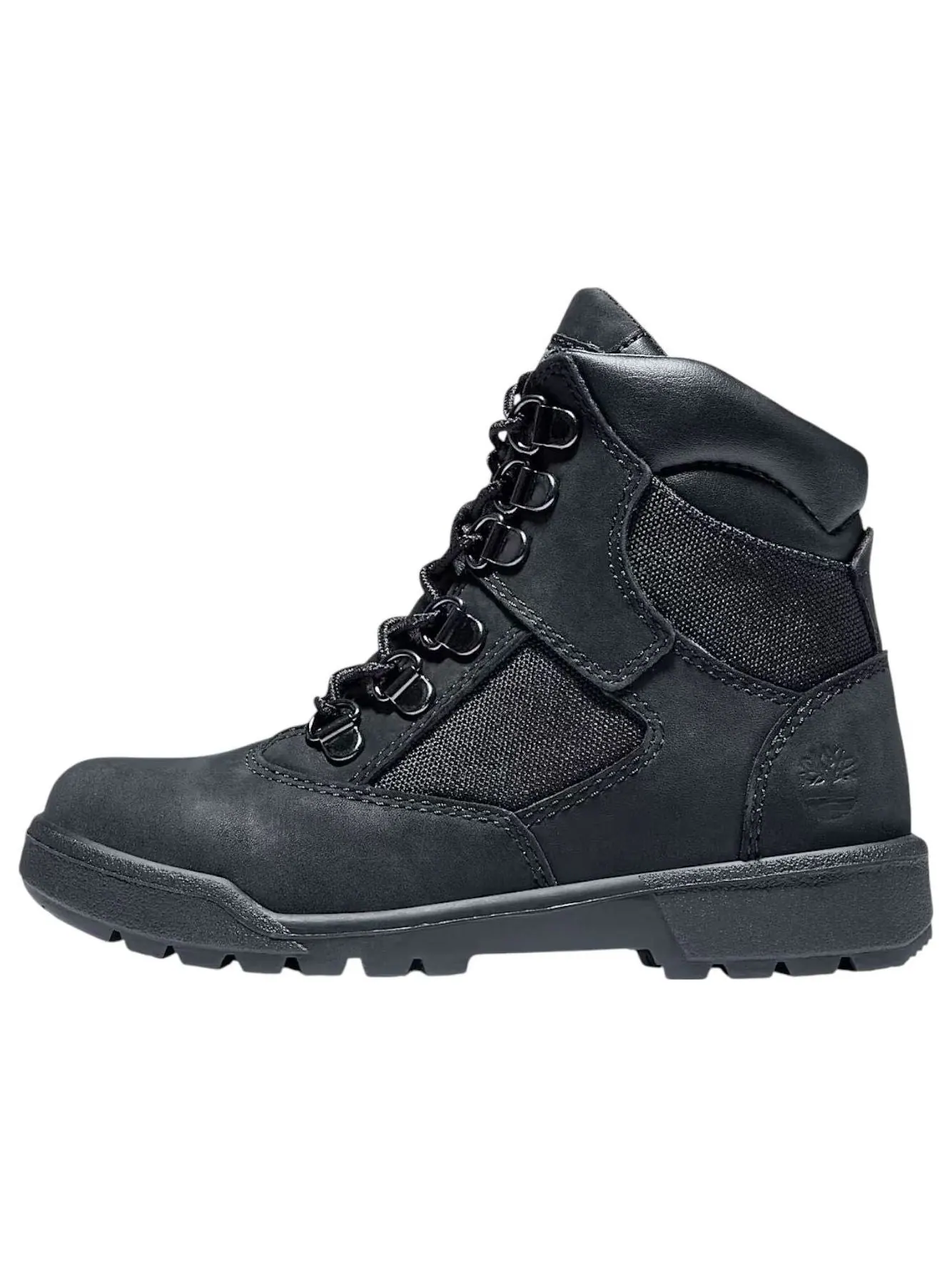 Кроссовки (GS) Timberland Field Boot Lace Up 'Black' — изображение 1 из 5, черный