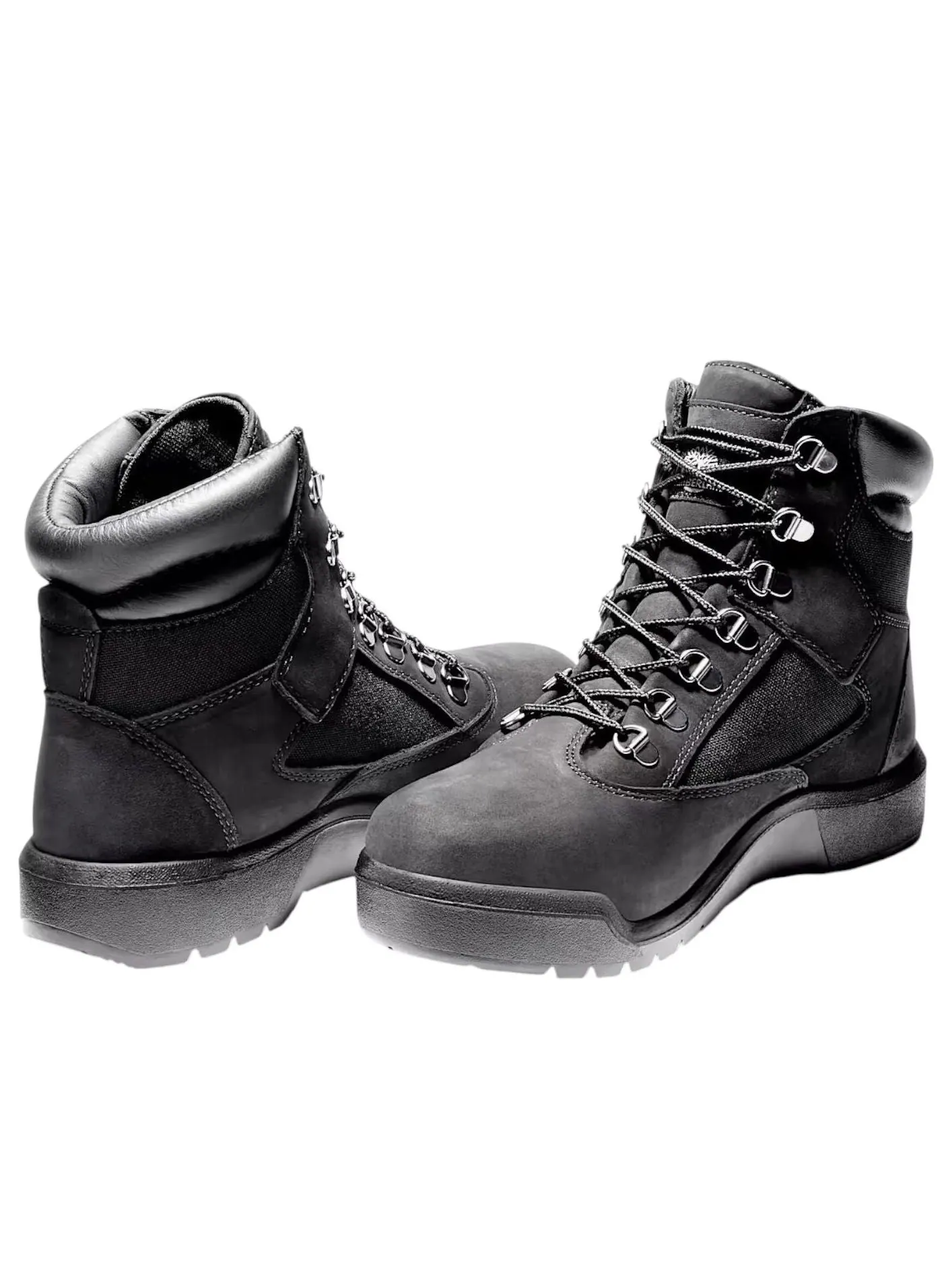 Ботинки Timberland Field Boot водонепроницаемые на шнуровке черные — изображение 3 из 5, черный