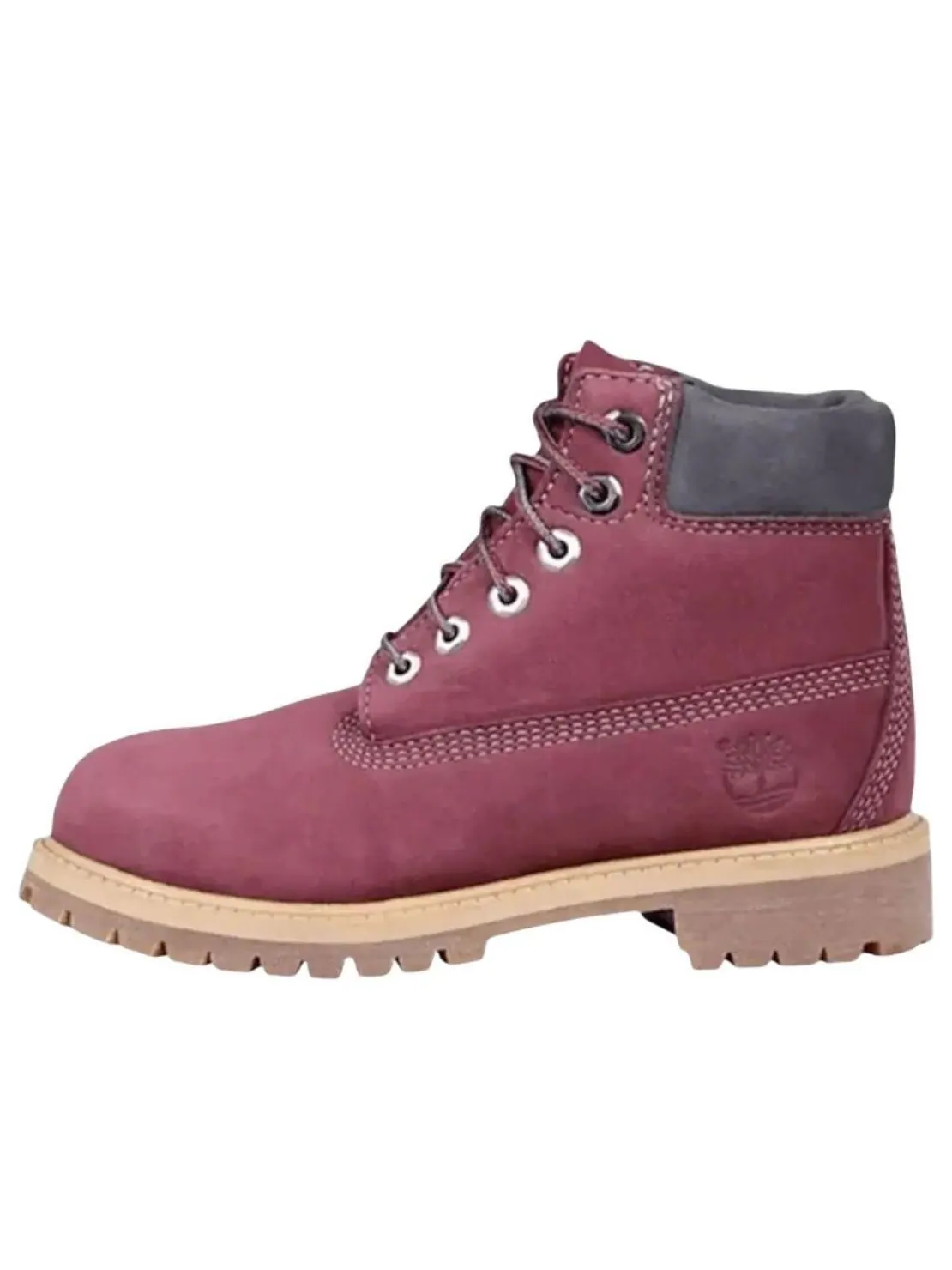 (GS) Ботинки Timberland 6 Inch Premium Relief 'Bordeaux' — изображение 1 из 3, черный