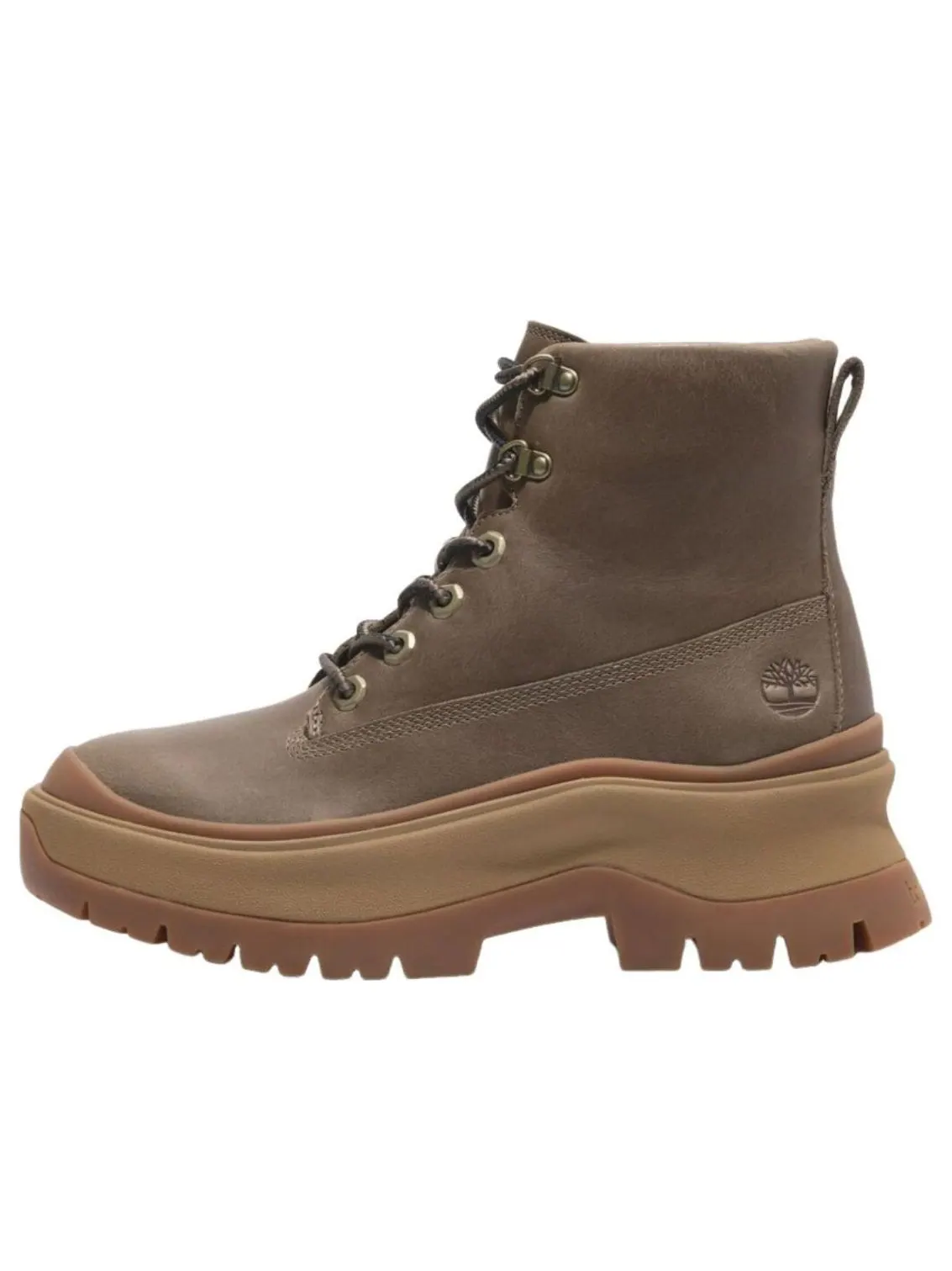 Ботинки женские Timberland Roxie Lane Mid Lace-Up Boot — изображение 1 из 5, коричневый