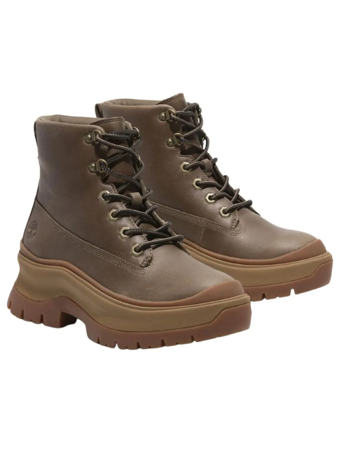 Ботинки женские Timberland Roxie Lane Mid Lace-Up Boot — изображение 2 из 5, коричневый