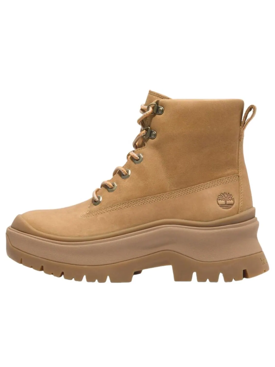 Ботинки женские Timberland Roxie Lane Mid Lace-Up Boot — изображение 1 из 5, пшеничный