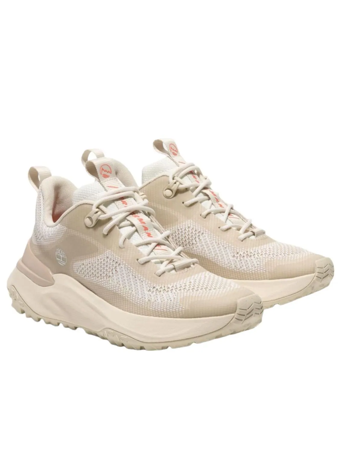 (WMNS) Timberland Motion Access Low 'Natural Knit' — изображение 2 из 5, бежевый/белый