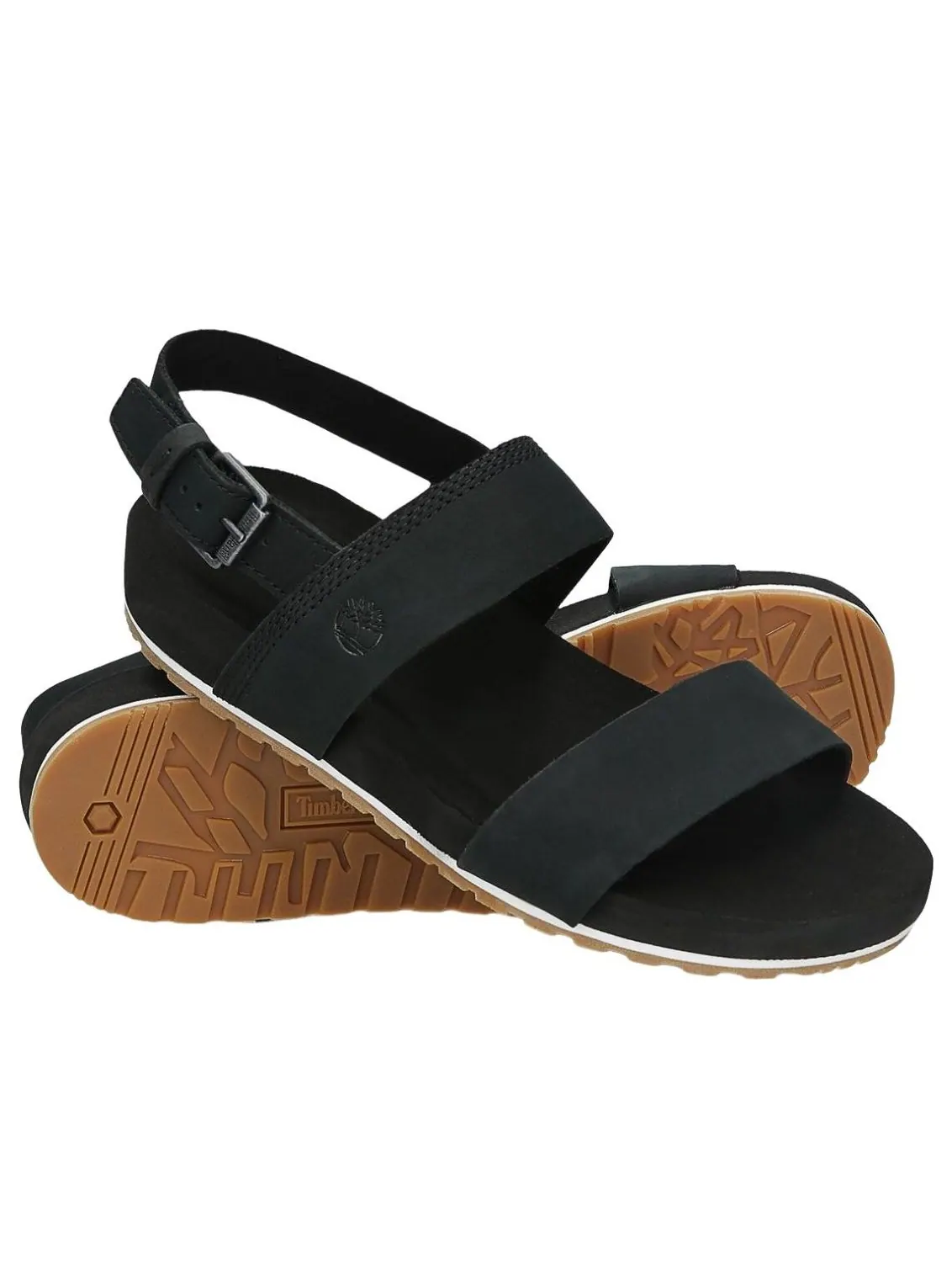 (WMNS) Сандалии Timberland Malibu Waves 2Band 'Black' — изображение 3 из 3, черный