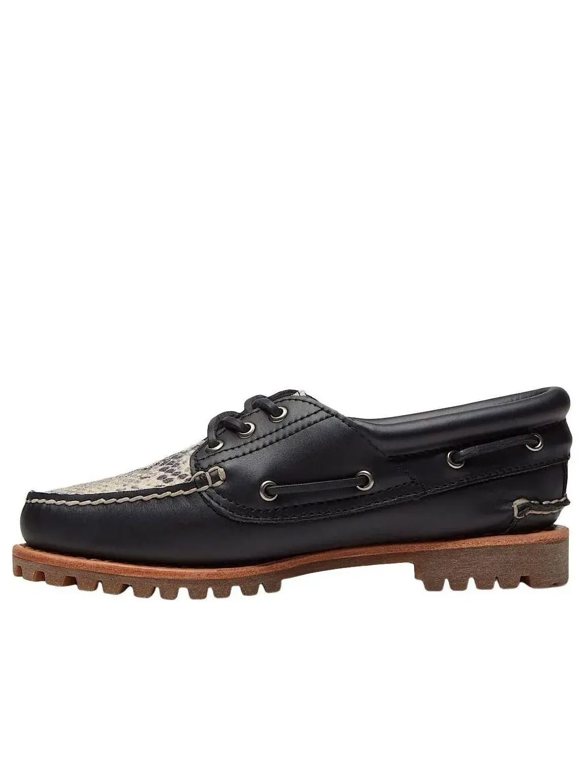Оригинальные лодочные туфли Timberland 'Snake Black' TB0A2GNVAFT — изображение 1 из 8, черный