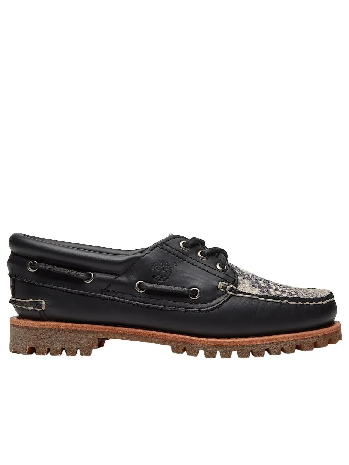 Оригинальные лодочные туфли Timberland 'Snake Black' TB0A2GNVAFT — изображение 2 из 8, черный