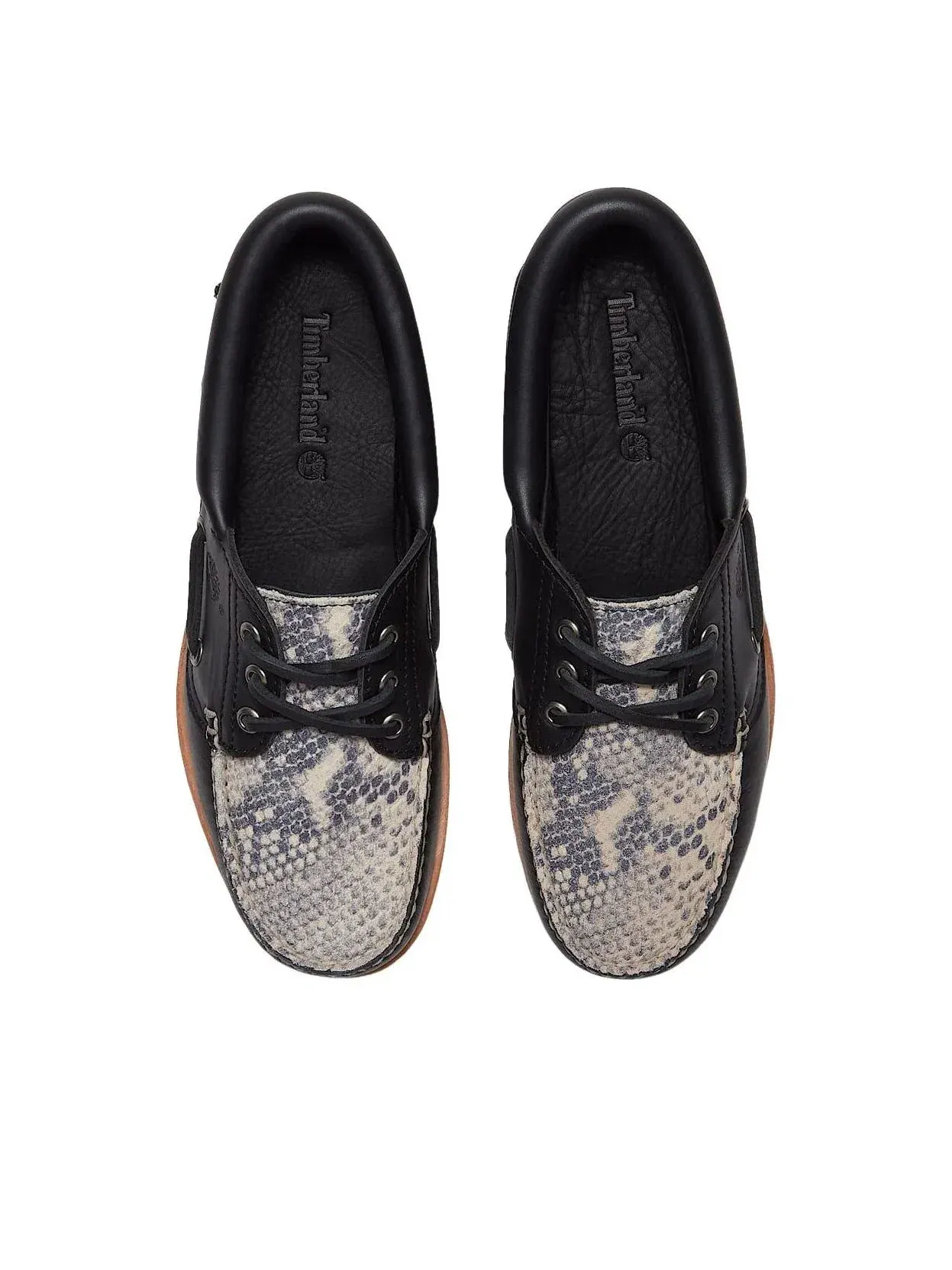Оригинальные лодочные туфли Timberland 'Snake Black' TB0A2GNVAFT — изображение 3 из 8, черный