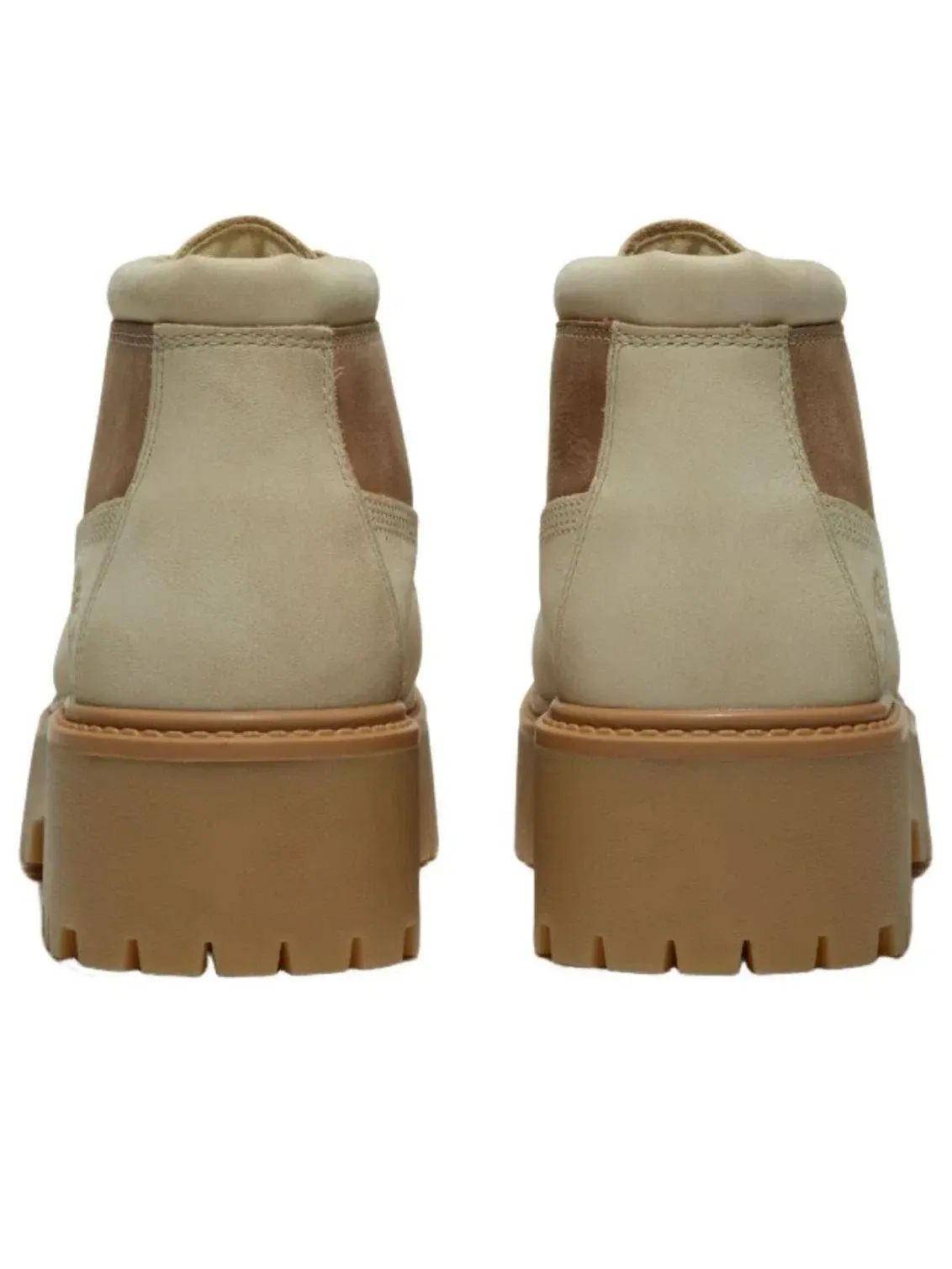 Женские ботильоны на шнуровке Timberland Stone Street Mix Tape — изображение 4 из 5, бежевый
