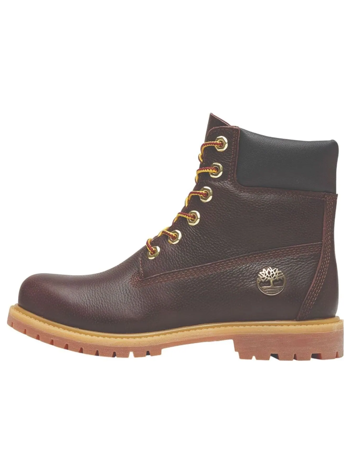 Ботинки женские Timberland 6 Inch Premium водонепроницаемые — изображение 1 из 6, темный коричневый