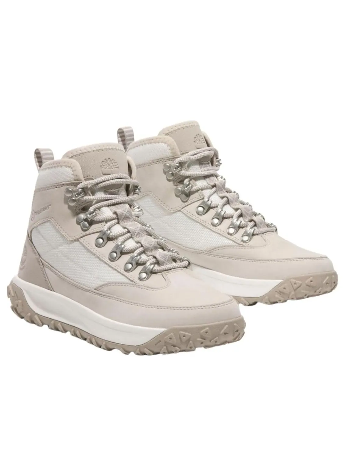 Кроссовки женские Timberland GreenStride Motion 6 водонепроницаемые из белого нубука — изображение 3 из 5, белый