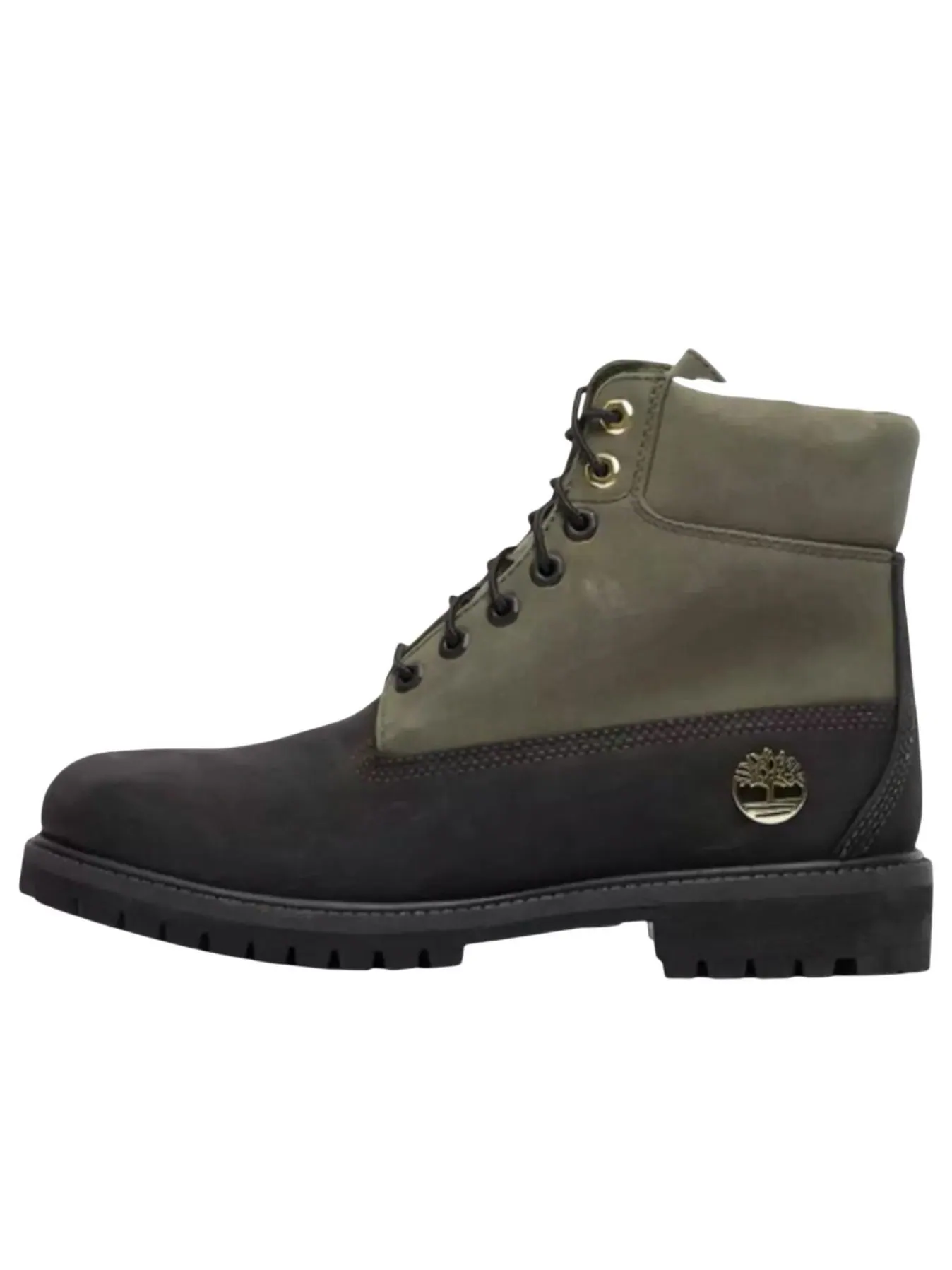 (GS) Ботинки Timberland 6 Inch Premium Boot Shearling 'Black Grapeleaf' — изображение 1 из 2, черный