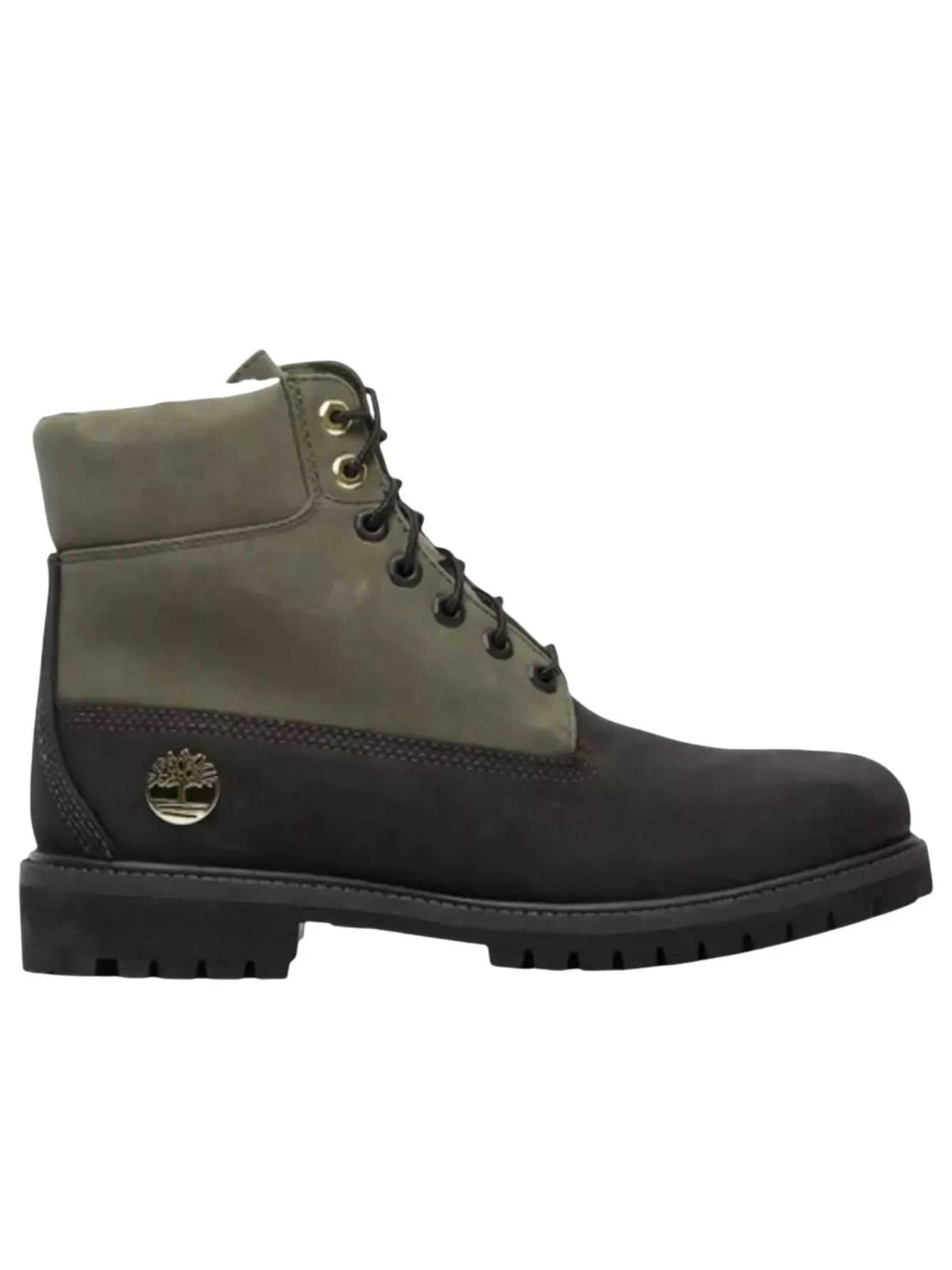 (GS) Ботинки Timberland 6 Inch Premium Boot Shearling 'Black Grapeleaf' — изображение 2 из 2, черный