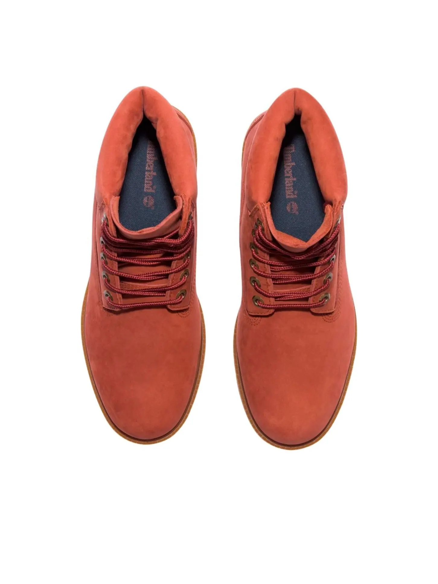 Ботинки Timberland 6 Inch Heritage Boot, темно-красный, кожа — изображение 2 из 4, медь