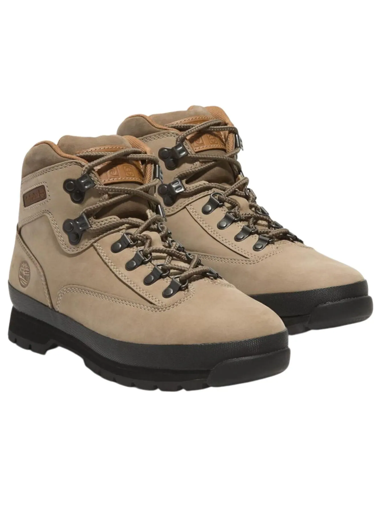 Кроссовки Timberland Euro Hiker Mid Lace Up 'Beige' — изображение 4 из 6, бежевый