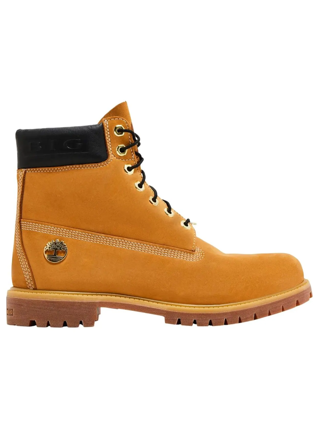 Ботинки Timberland x The Notorious BIG 6 Inch Premium Boot 'Wheat' — изображение 2 из 5, коричневый