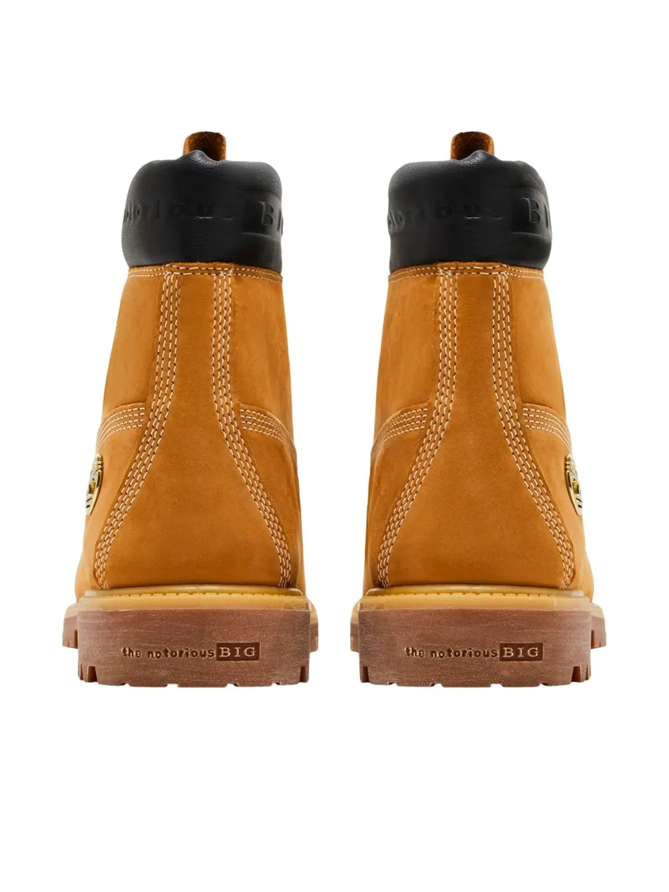 Ботинки Timberland x The Notorious BIG 6 Inch Premium Boot 'Wheat' — изображение 4 из 5, коричневый