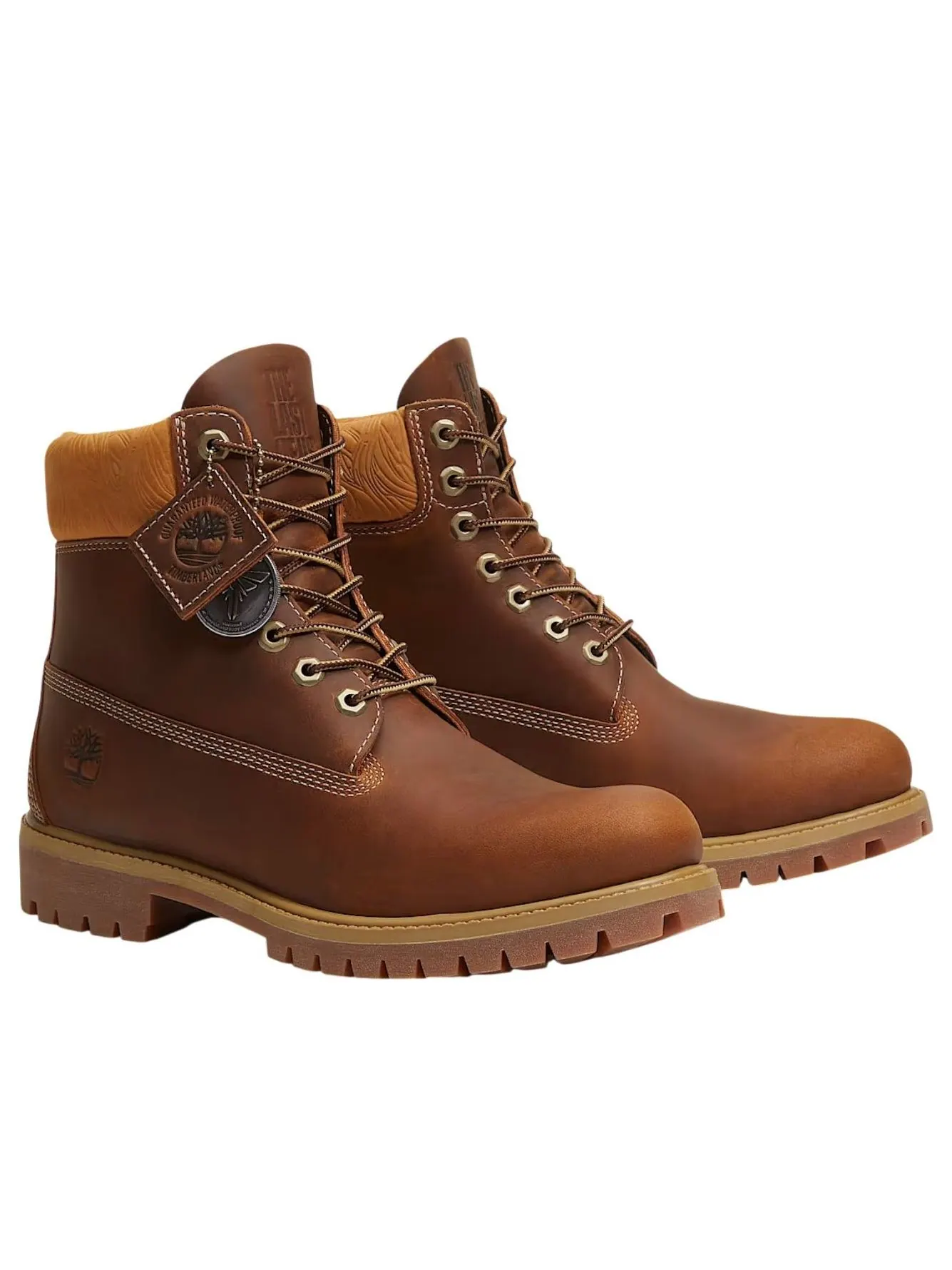 Ботинки Timberland x The Last Of Us 6 Inch Premium Waterproof Boot 'Brown Full-Grain' — изображение 4 из 7, коричневый