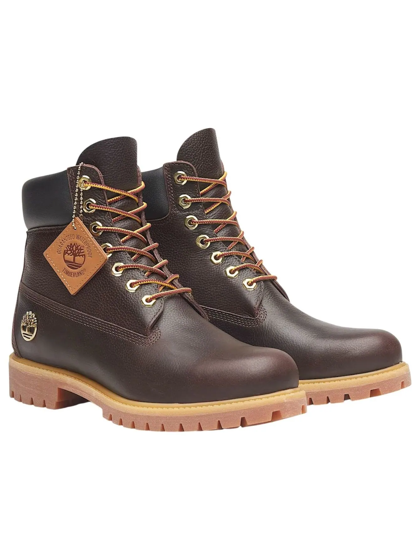 Ботинки Timberland 6 Inch Premium Espresso, водонепроницаемые — изображение 4 из 6, коричневый