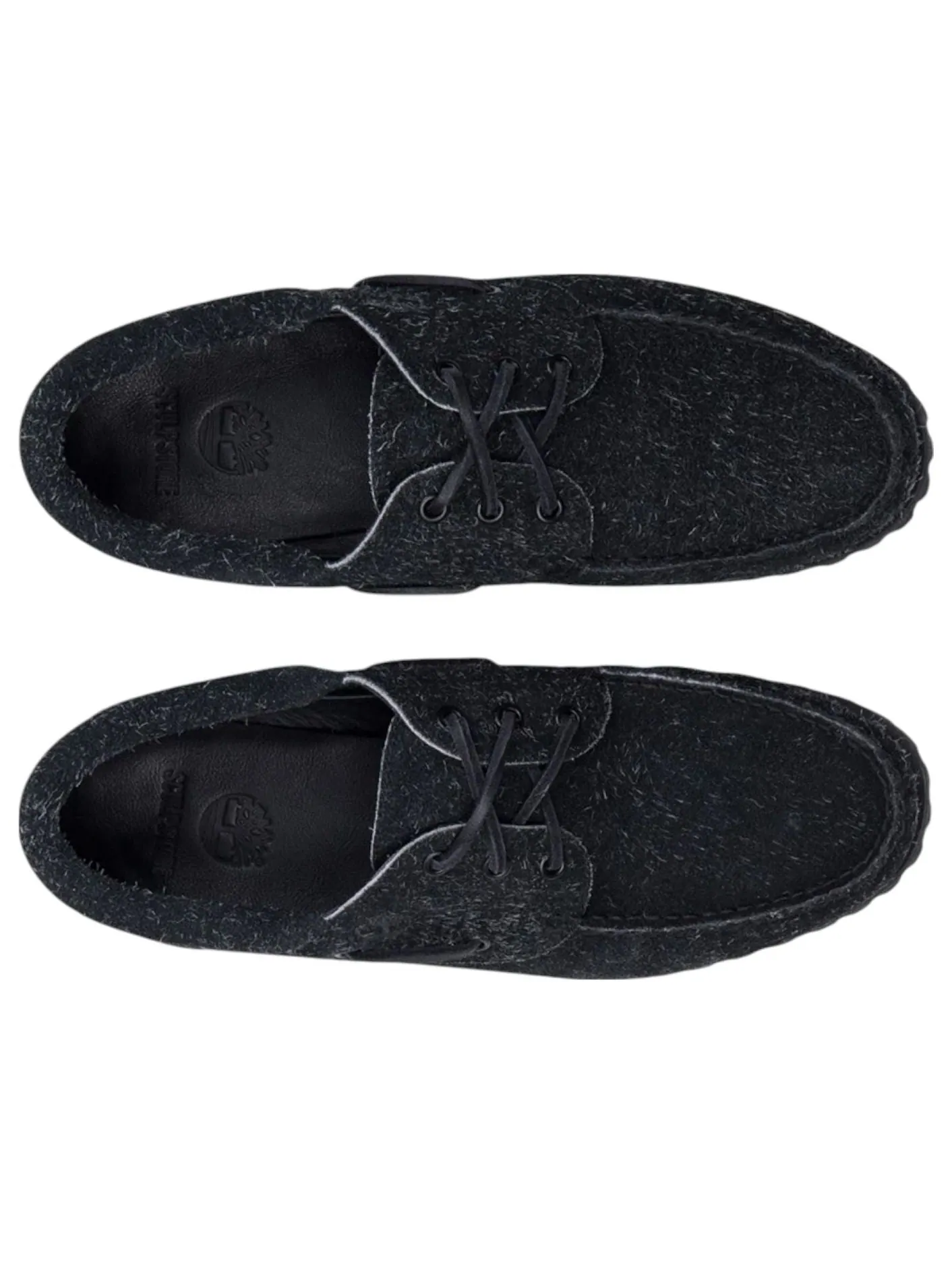 Кроссовки Timberland x Sculpstore 3-Eye Boat Wide 'Black' — изображение 3 из 5, черный