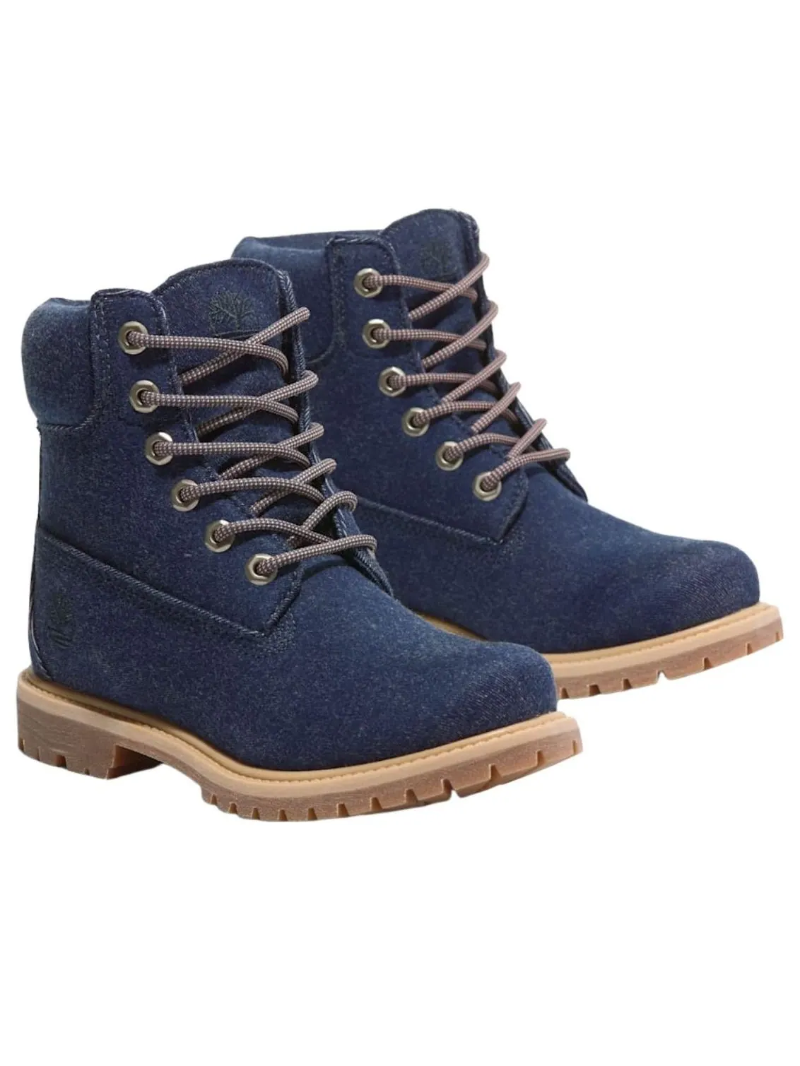 (WMNS) Водонепроницаемые кеды Timberland Premium 6 дюймов — изображение 2 из 5, синий