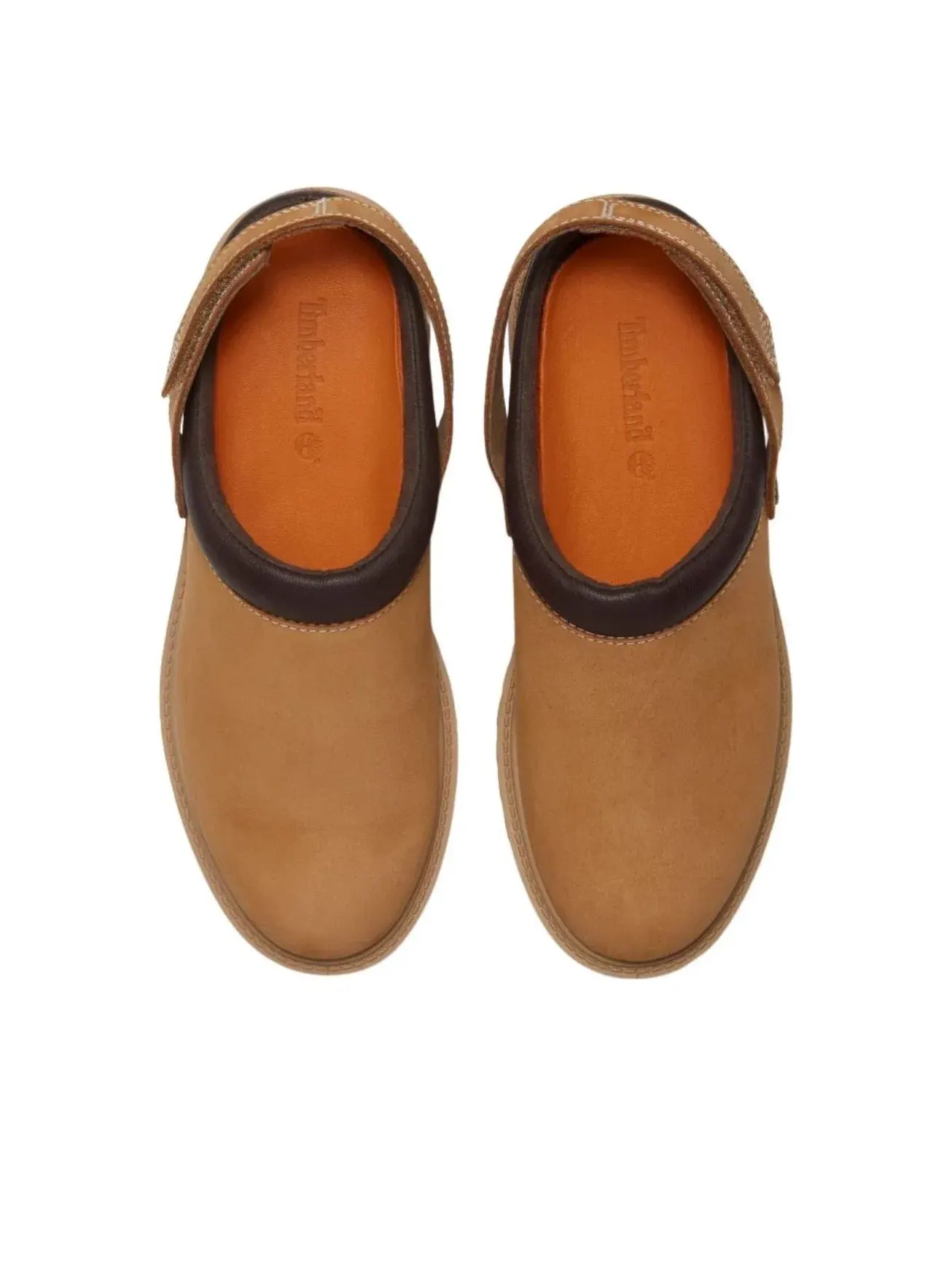 Женские сабо Timberland Premium Clog Wheat — изображение 2 из 5, бежевый