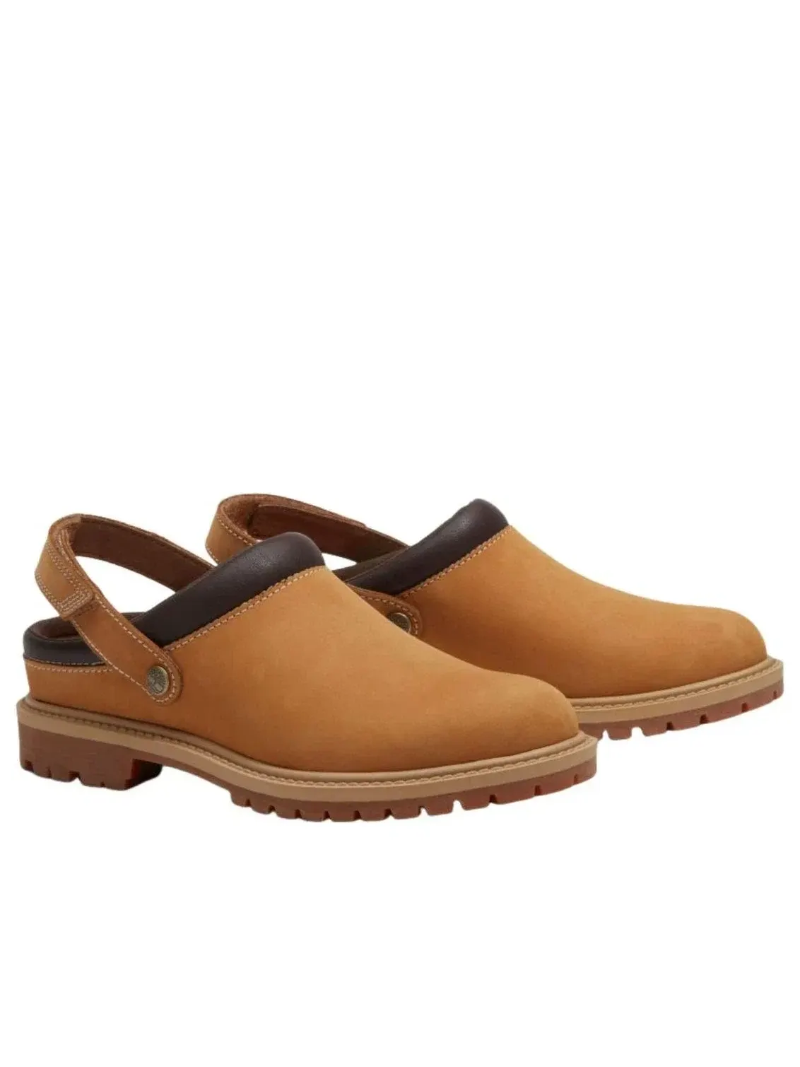 Женские сабо Timberland Premium Clog Wheat — изображение 3 из 5, бежевый