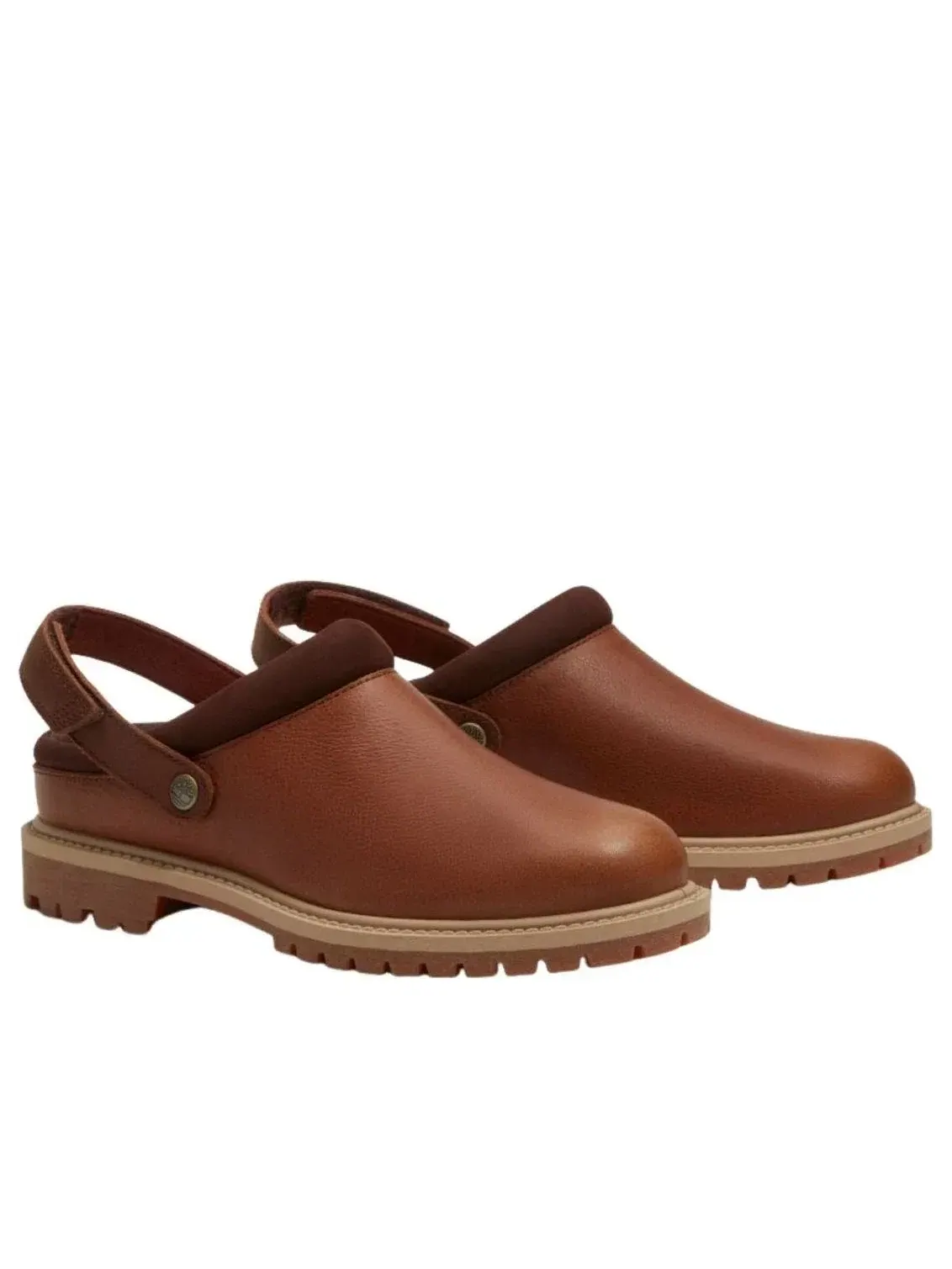 Женские шлепанцы Timberland Premium Clog — изображение 3 из 5, коричневый