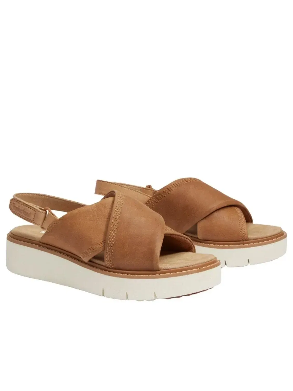 Женские сандалии с открытым носком Safari Dawn Backstrap Timberland — изображение 3 из 5, коричневый