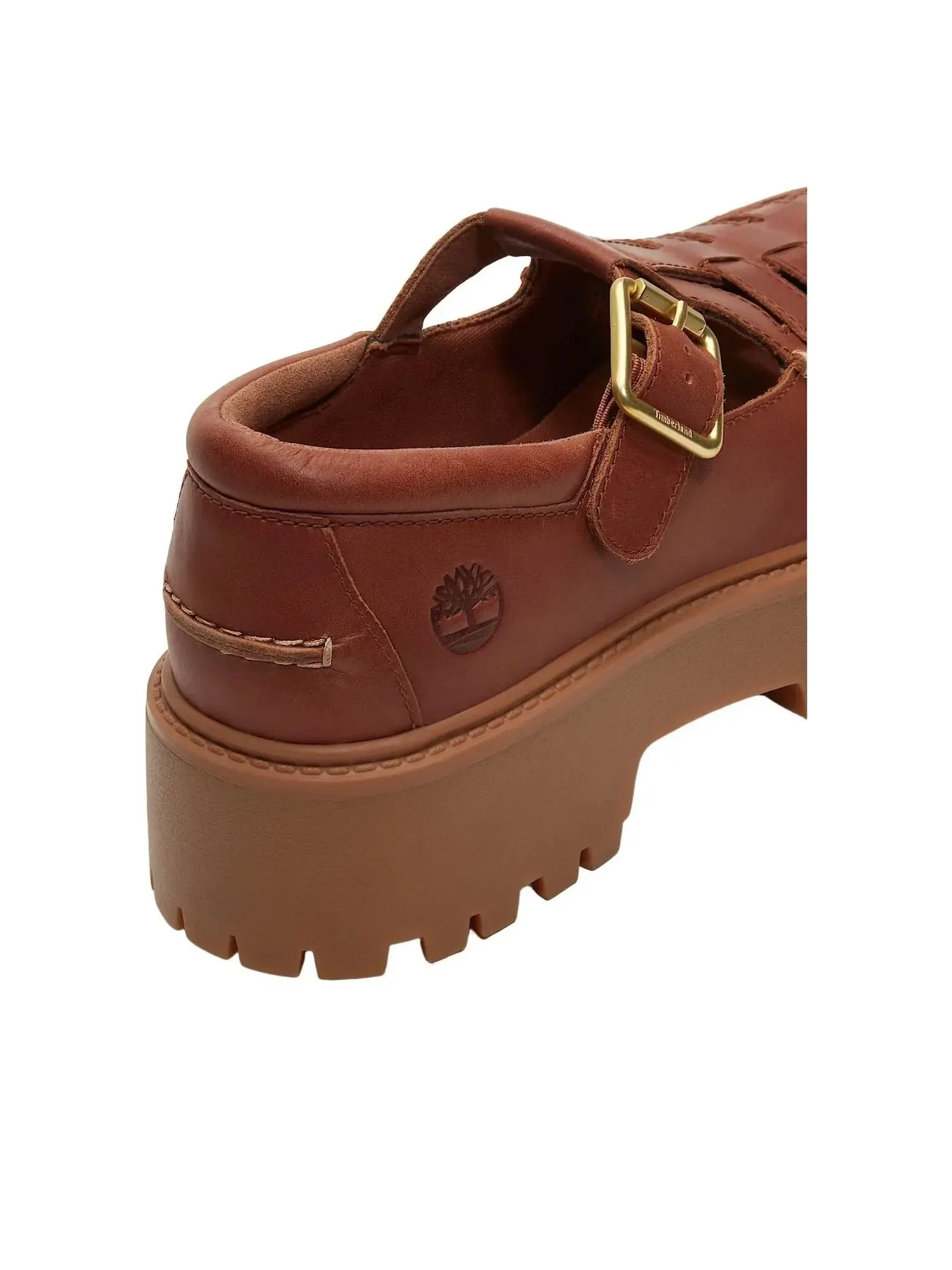 Лоферы Timberland Stone Street на платформе с пряжкой — изображение 7 из 7, коричневый