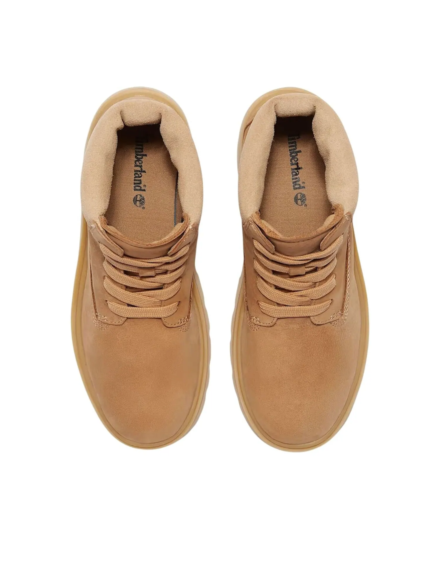 Ботинки женские Timberland Rowan Way 6 дюймов, коричневый нубук — изображение 3 из 6