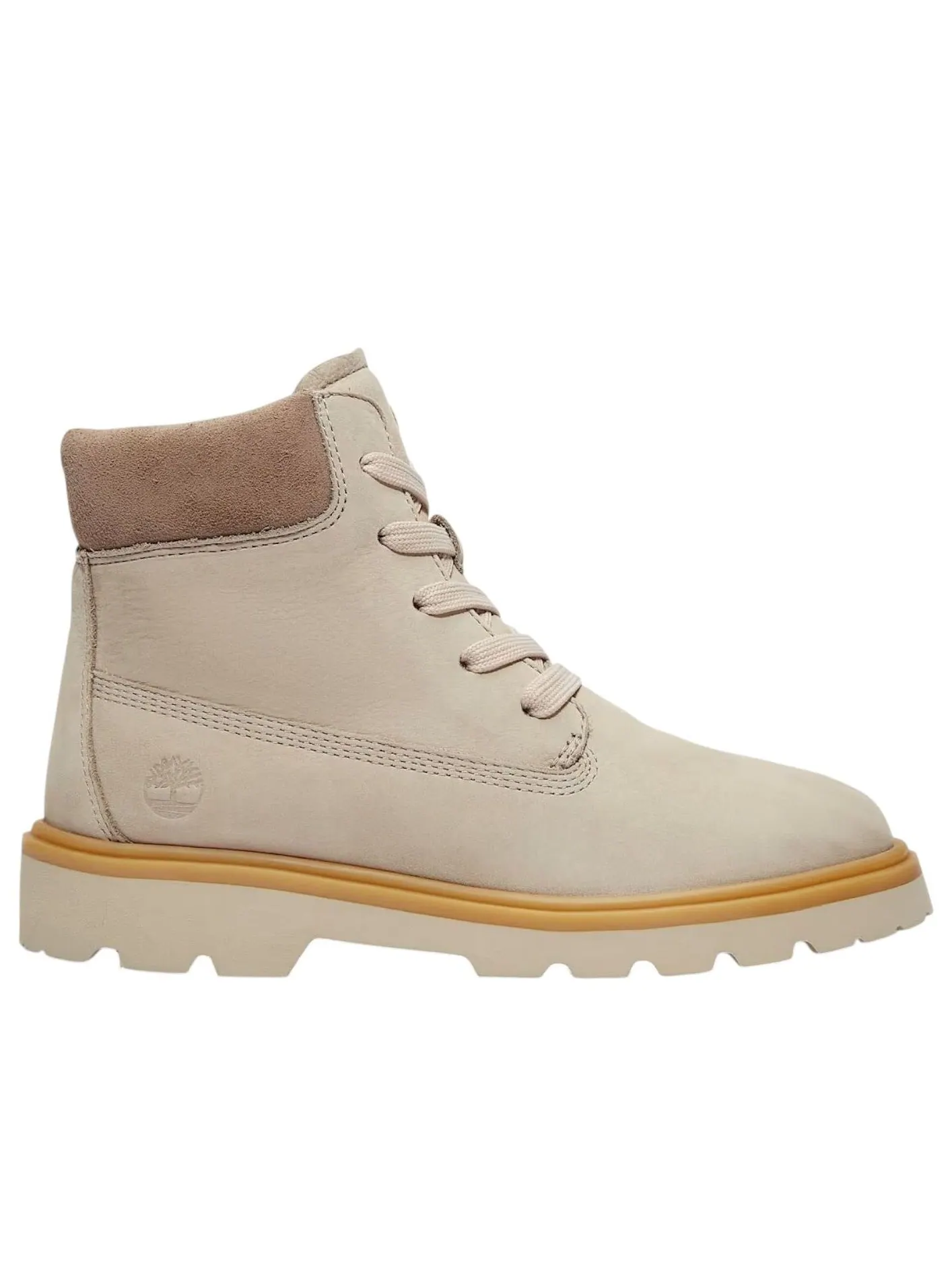 Ботинки женские Timberland Rowan Way 6 дюймов, , светло-бежевый нубук — изображение 6 из 6, серый