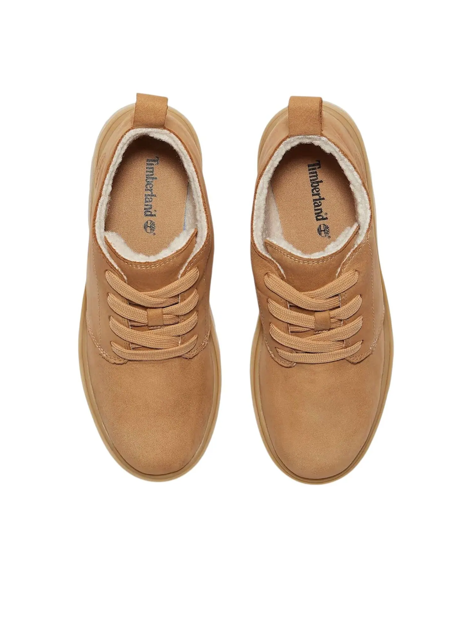 Ботинки-чукка женские Timberland Rowan Way, с теплой подкладкой, коричневый нубук — изображение 2 из 5