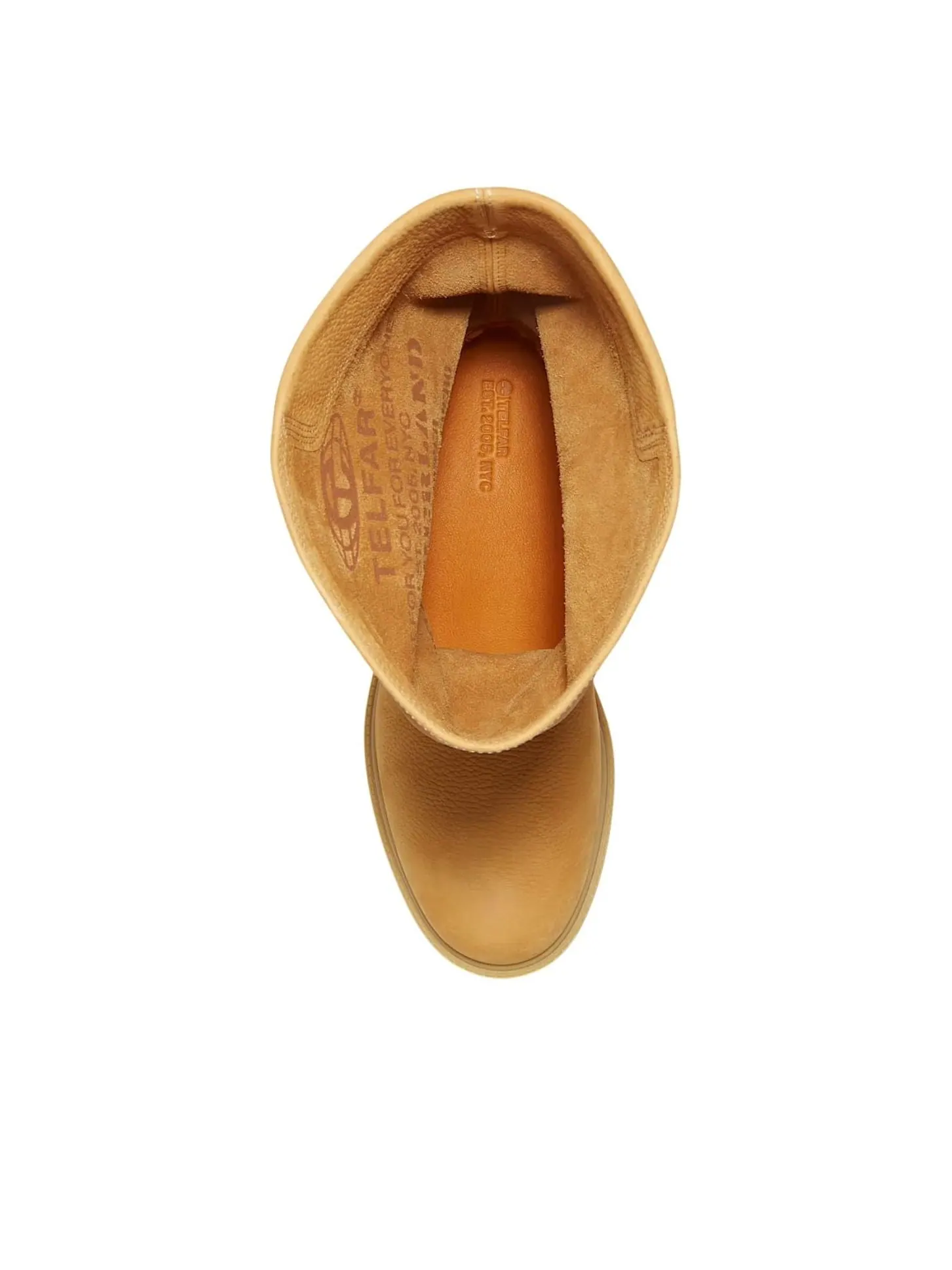 Ботинки Timberland x Telfar Mid Pull On Boot 'Wheat', кожаные — изображение 3 из 7, пшеница