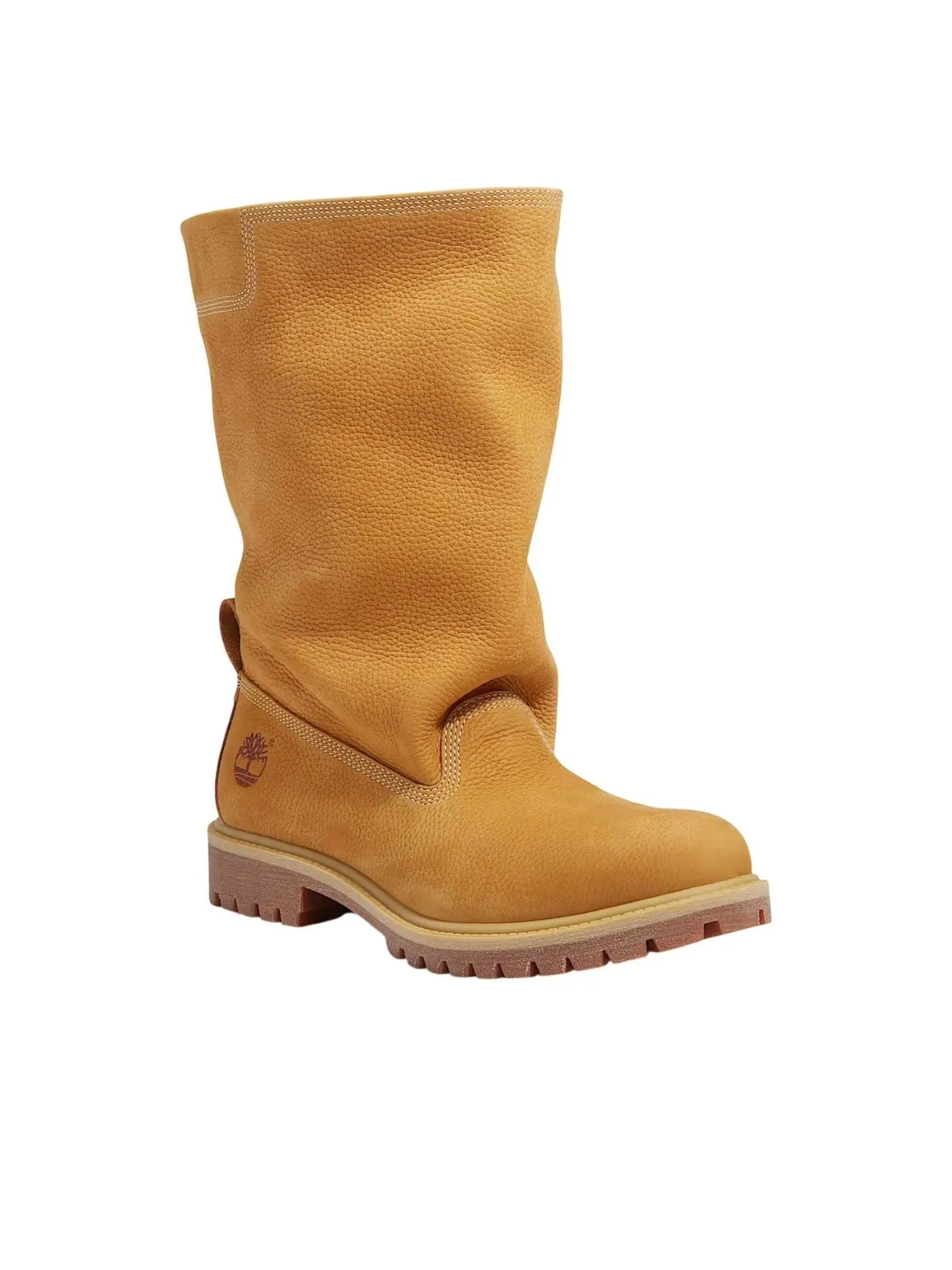 Ботинки Timberland x Telfar Mid Pull On Boot 'Wheat', кожаные — изображение 5 из 7, пшеница