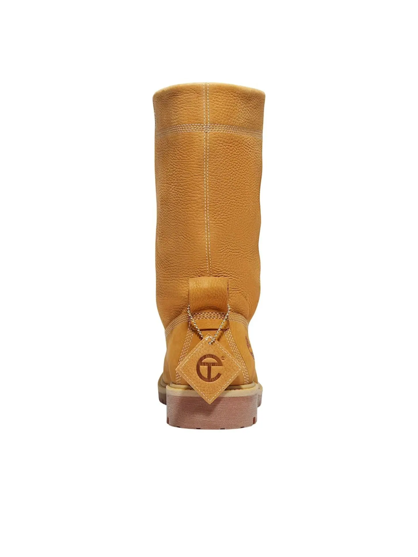 Ботинки Timberland x Telfar Mid Pull On Boot 'Wheat', кожаные — изображение 6 из 7, пшеница