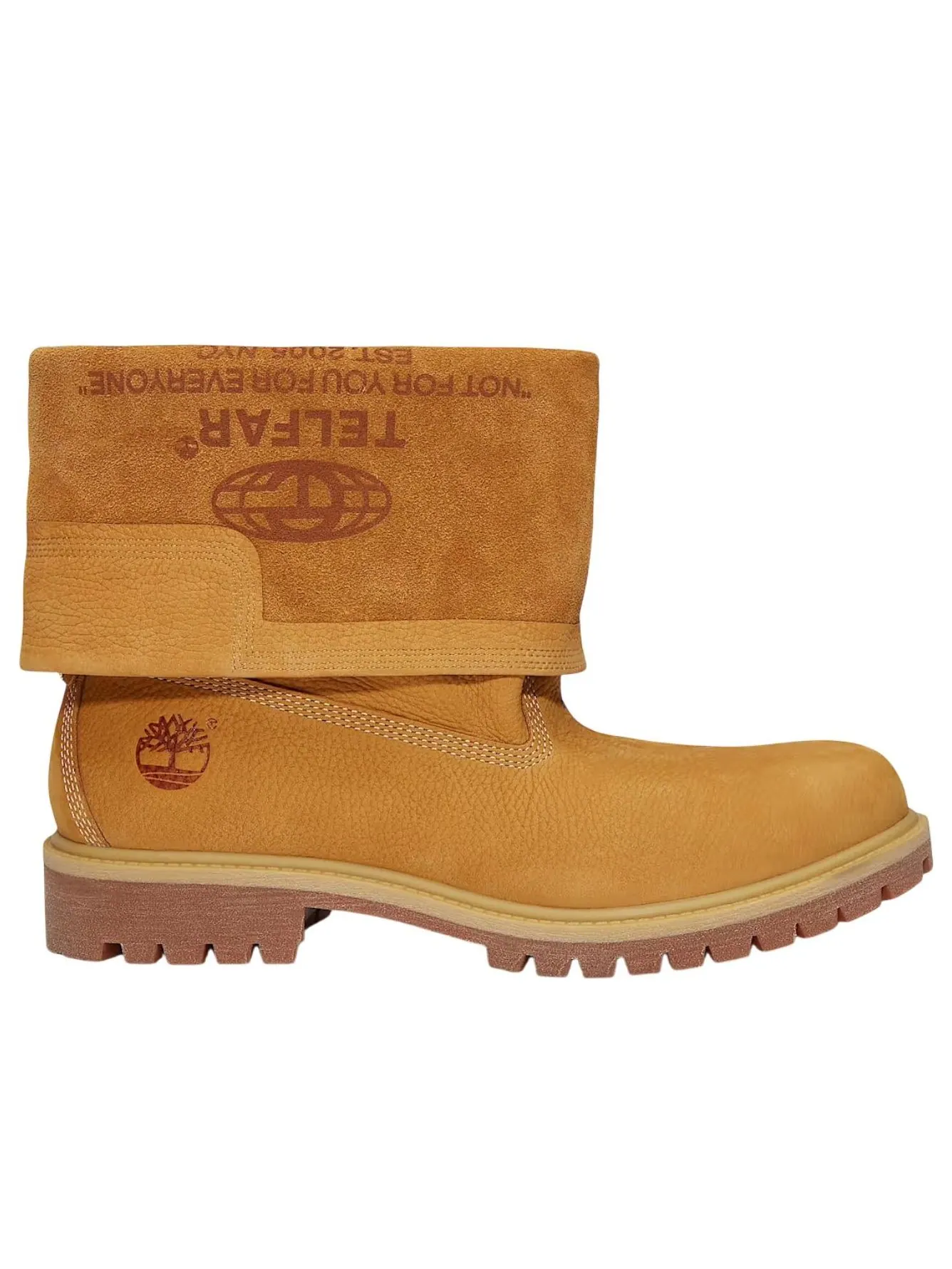 Ботинки Timberland x Telfar Mid Pull On Boot 'Wheat', кожаные — изображение 7 из 7, пшеница