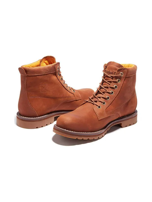 Кроссовки redwood falls waterproof 6 inch boot 'rust full grain' Timberland — изображение 4 из 4, коричневый