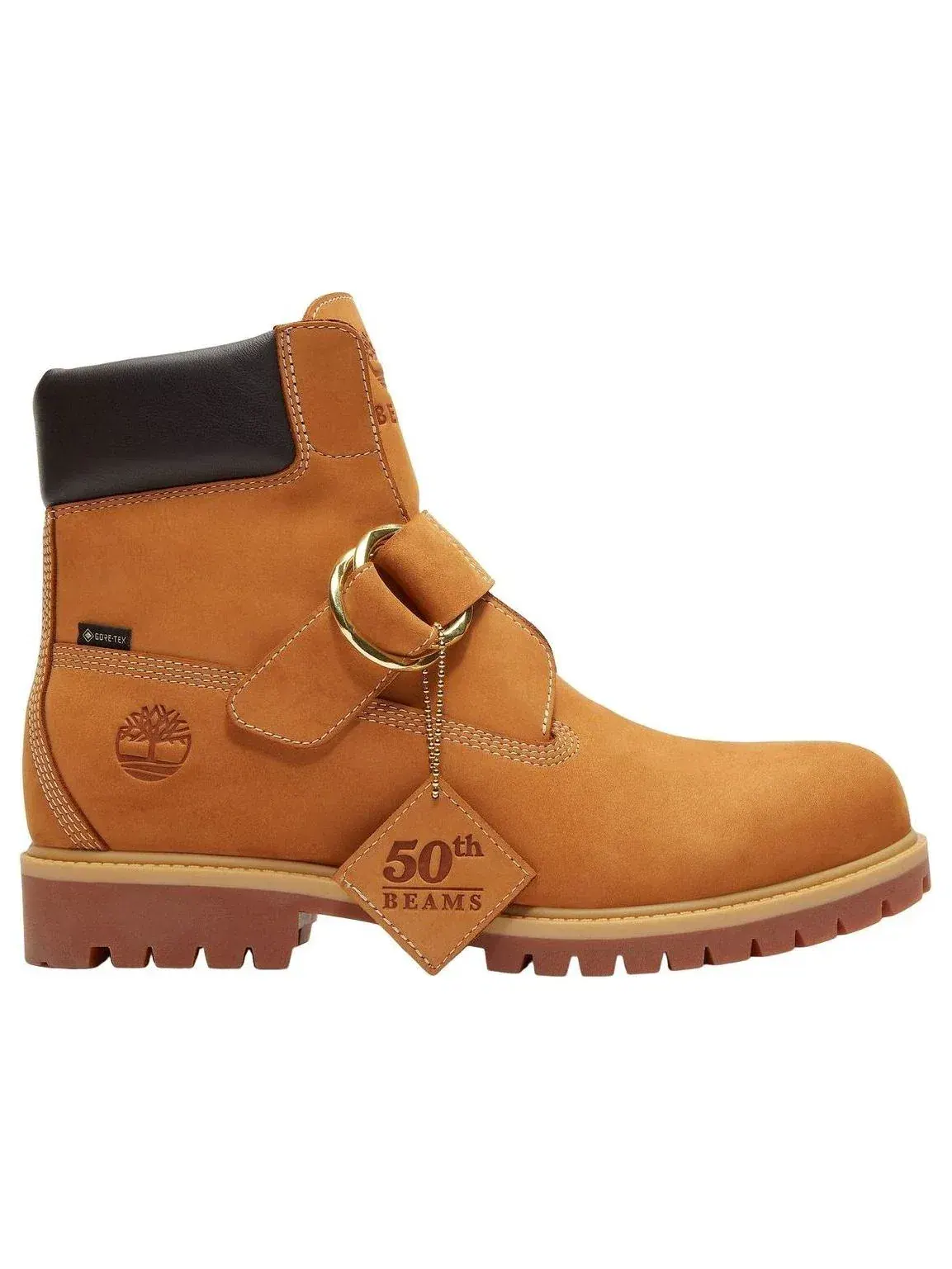Ботинки Timberland x BEAMS Buckle Boot, с мембраной GORE-TEX — изображение 2 из 11, коричневый